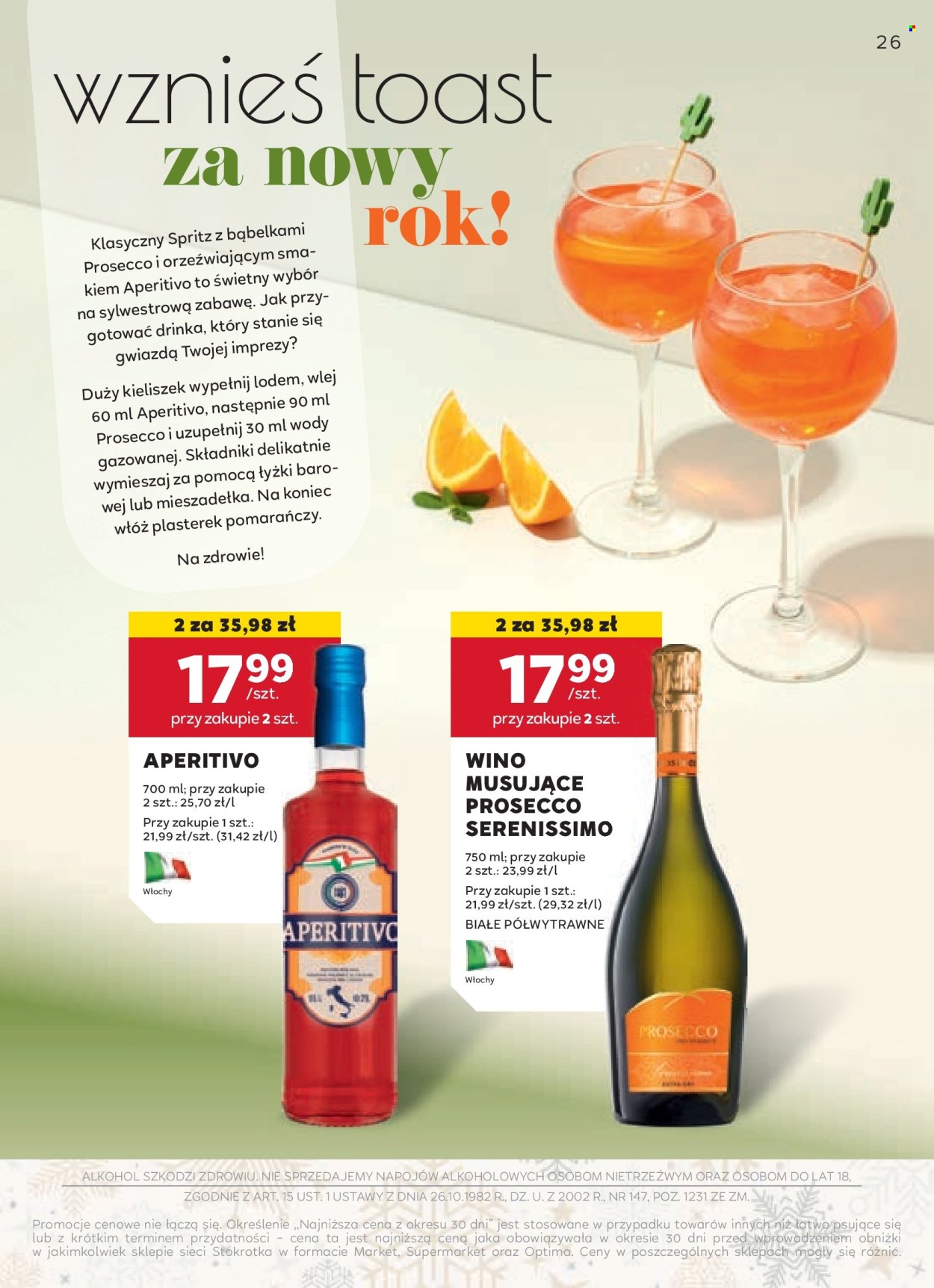 Leták Stokrotka Supermarket - 5.12.2024 - 2.1.2025. Strana 26