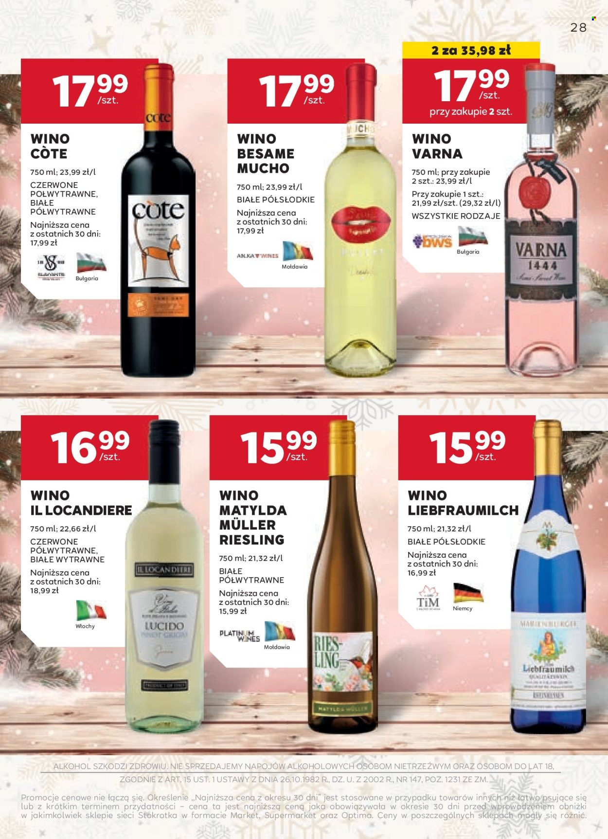 Gazetka Stokrotka Supermarket - 5.12.2024 - 2.01.2025. Strona 28