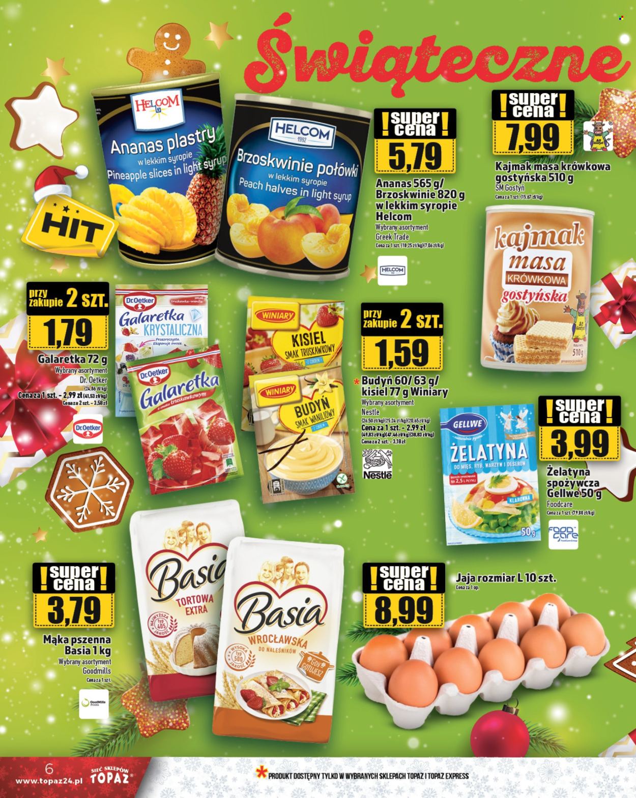 Gazetka Topaz - 12.12.2024 - 18.12.2024. Strona 6