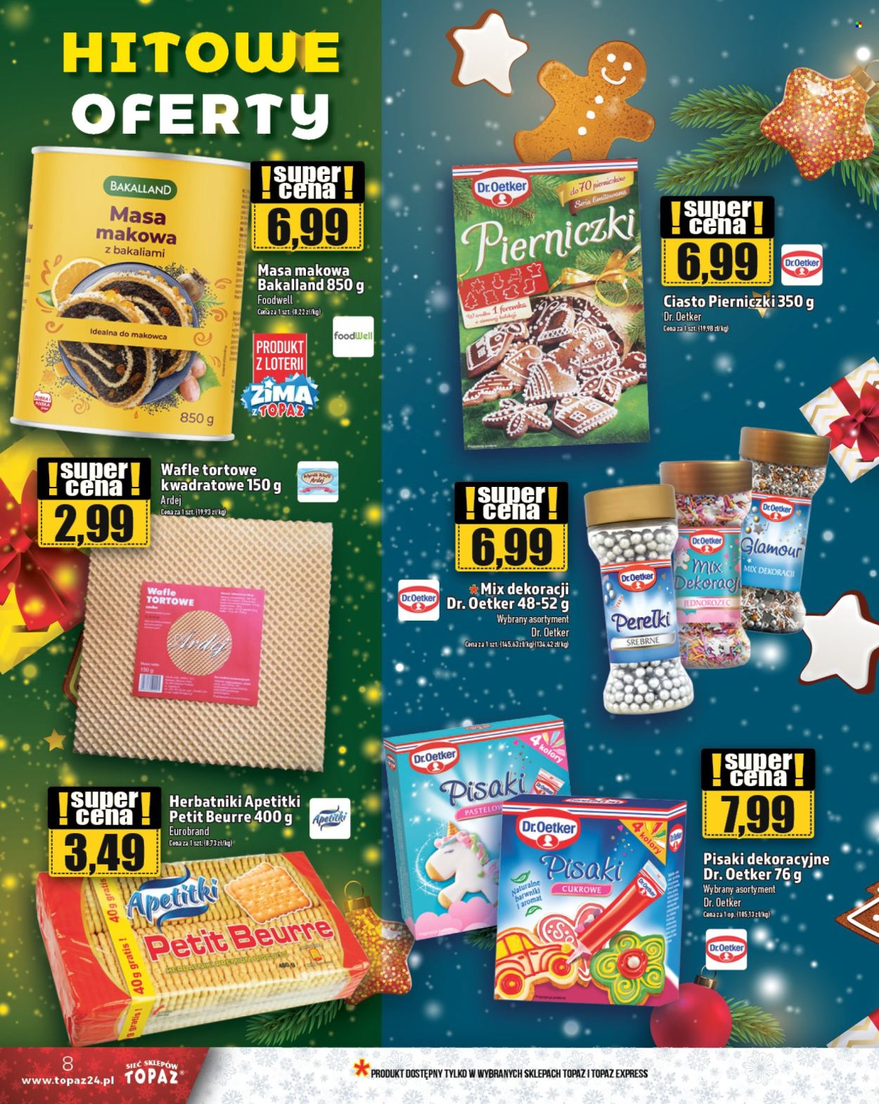 Gazetka Topaz - 12.12.2024 - 18.12.2024. Strona 8