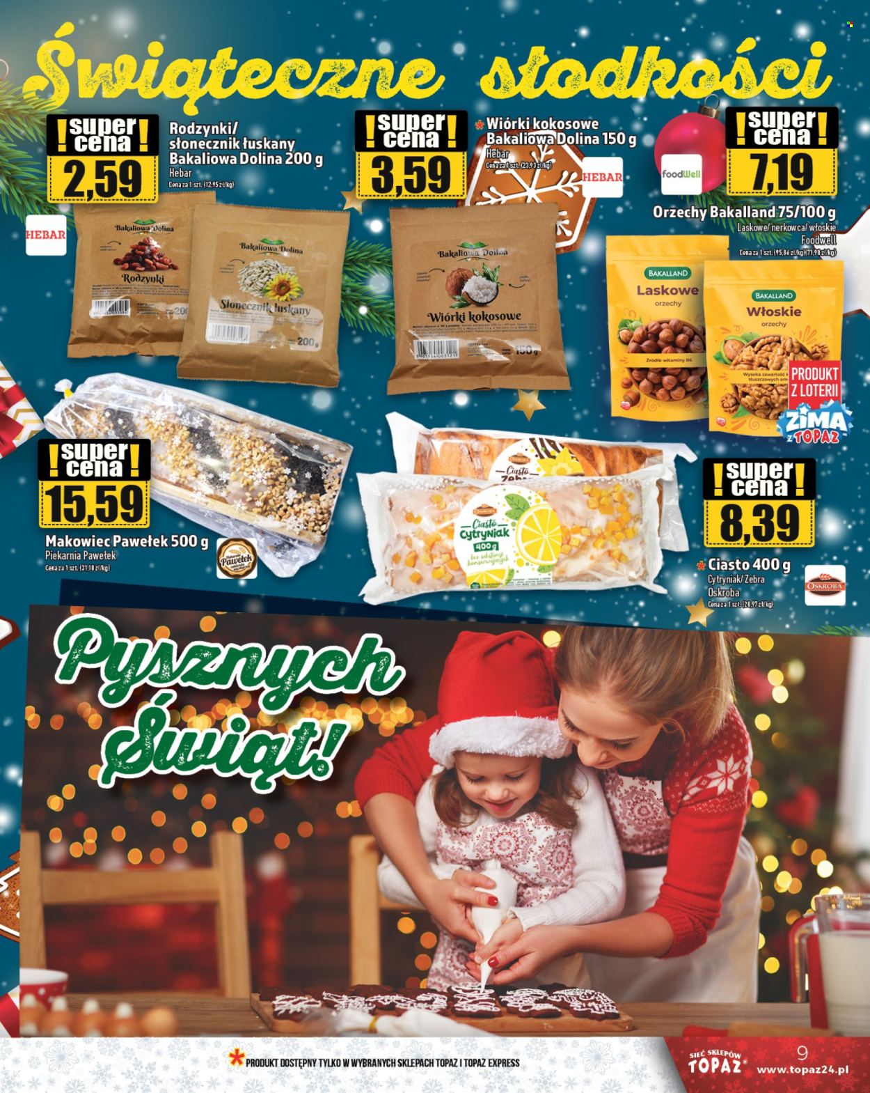 Gazetka Topaz - 12.12.2024 - 18.12.2024. Strona 9