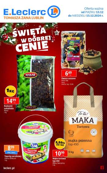 Gazetka E.Leclerc - 13.12.2024 - 15.12.2024.