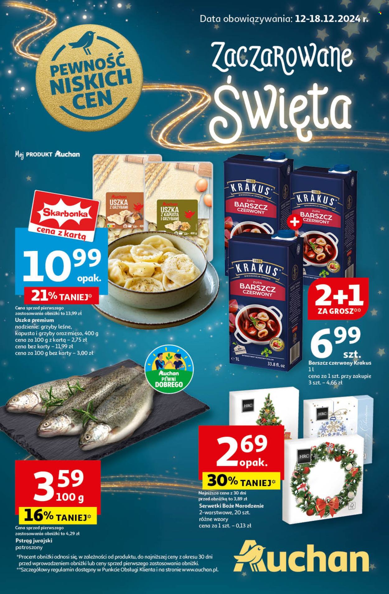 Gazetka Auchan - 12.12.2024 - 18.12.2024. Strona 1