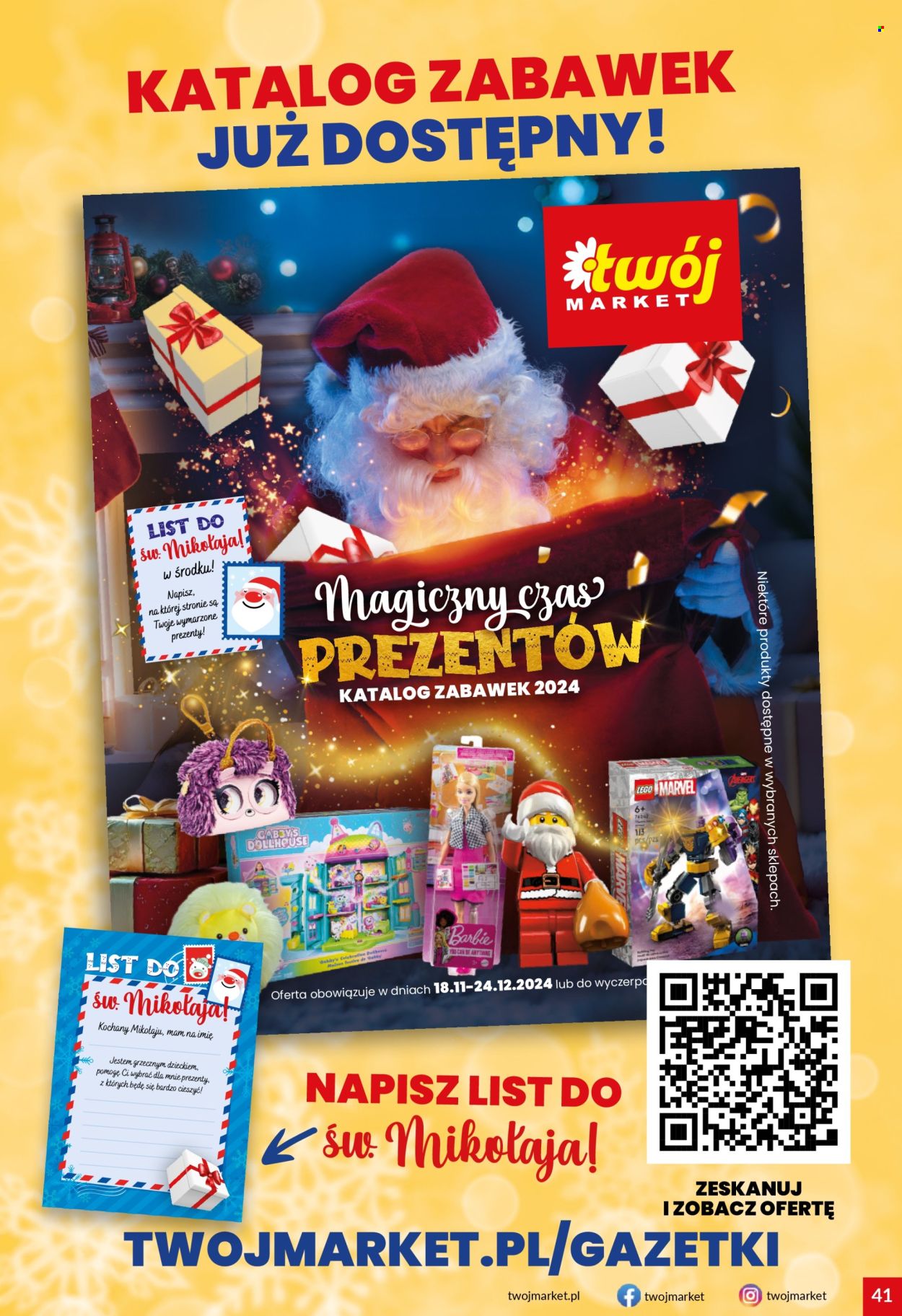 Leták Twój Market - 11.12.2024 - 17.12.2024. Strana 41