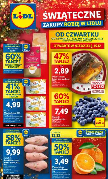 Gazetka Lidl - 12.12.2024 - 15.12.2024.