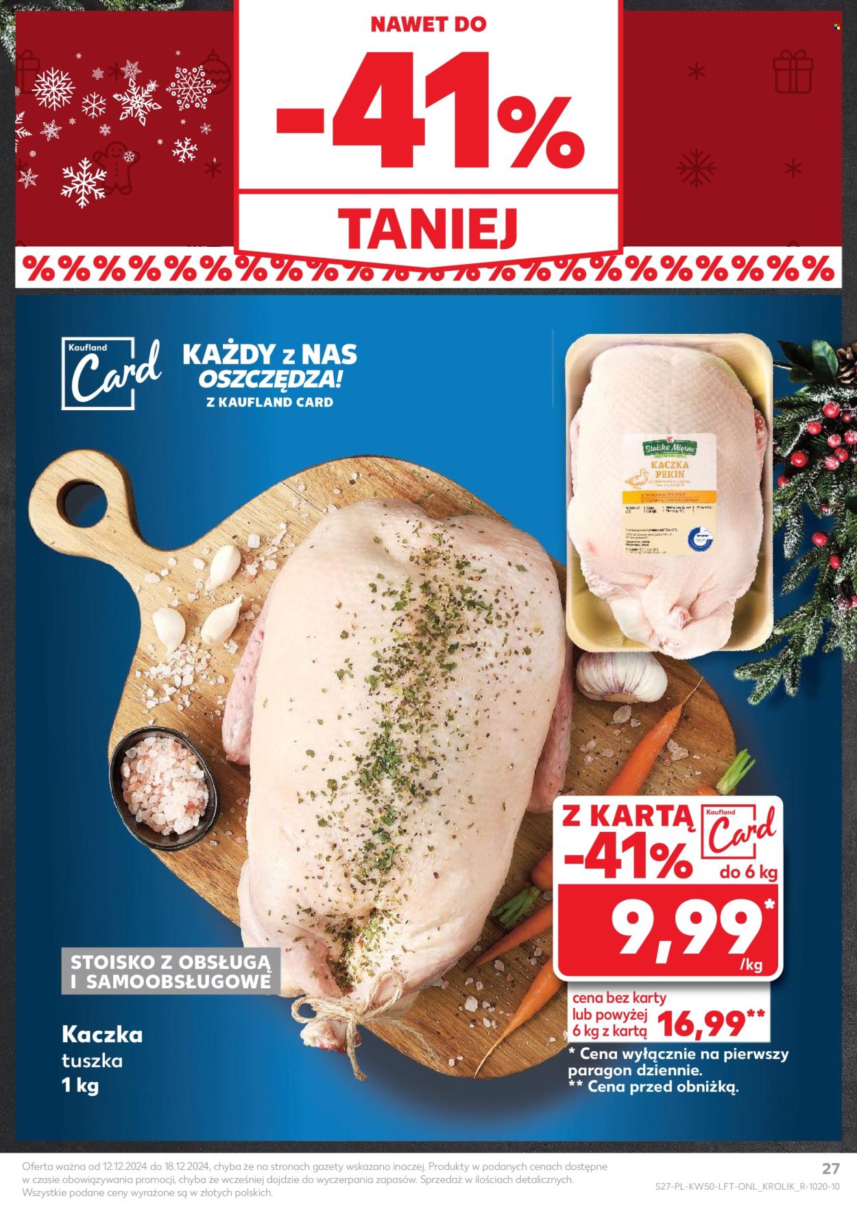 Gazetka Kaufland - 12.12.2024 - 18.12.2024. Strona 27