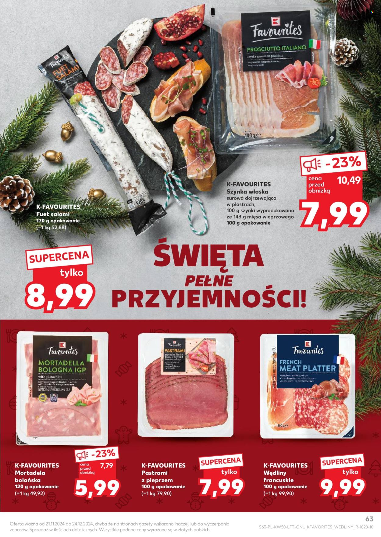 Gazetka Kaufland - 12.12.2024 - 18.12.2024. Strona 63