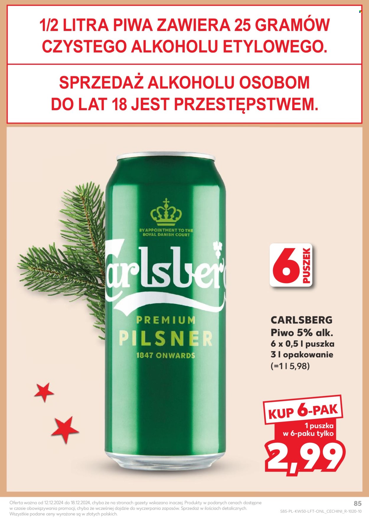 Gazetka Kaufland - 12.12.2024 - 18.12.2024. Strona 85