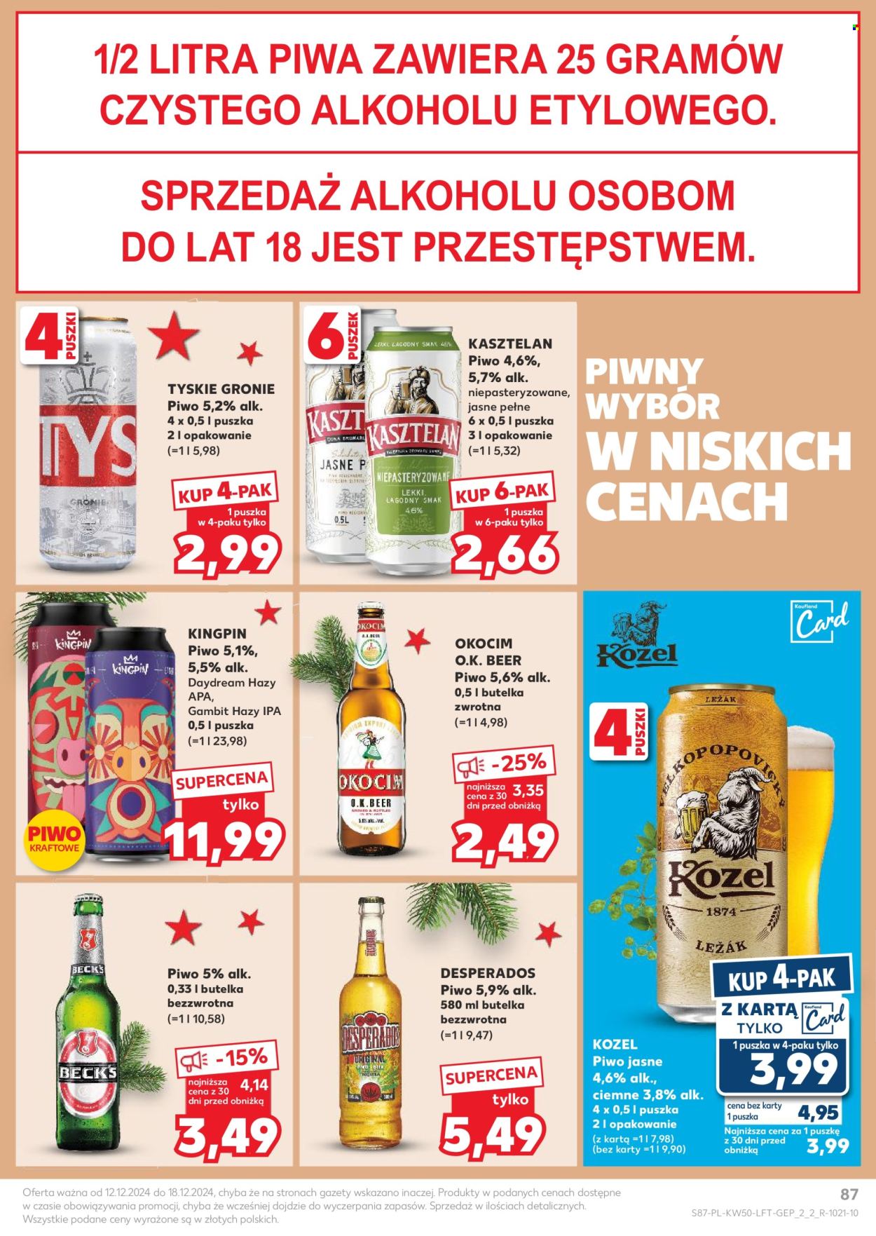 Gazetka Kaufland - 12.12.2024 - 18.12.2024. Strona 87