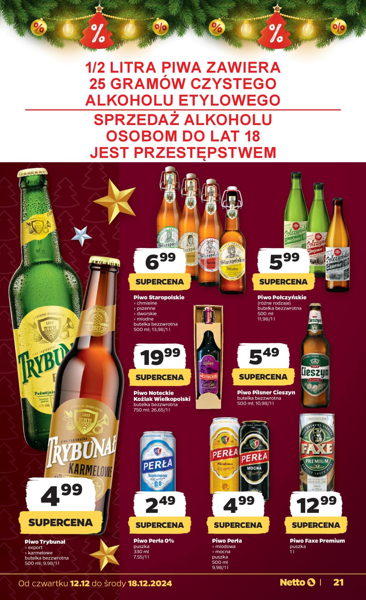 Gazetka Netto - 12.12.2024 - 18.12.2024. Strona 21