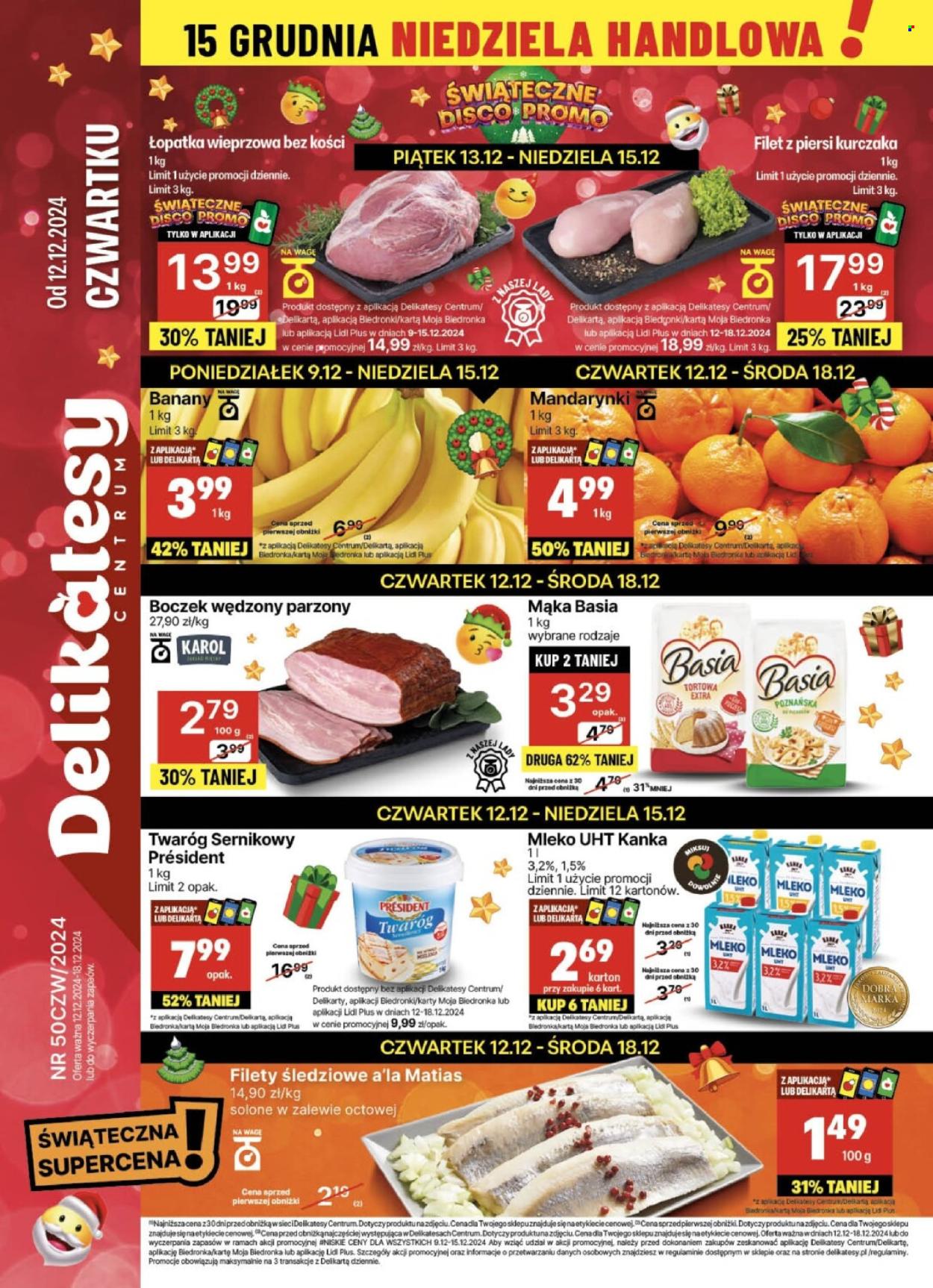 Leták Delikatesy Centrum - 12.12.2024 - 18.12.2024. Strana 1
