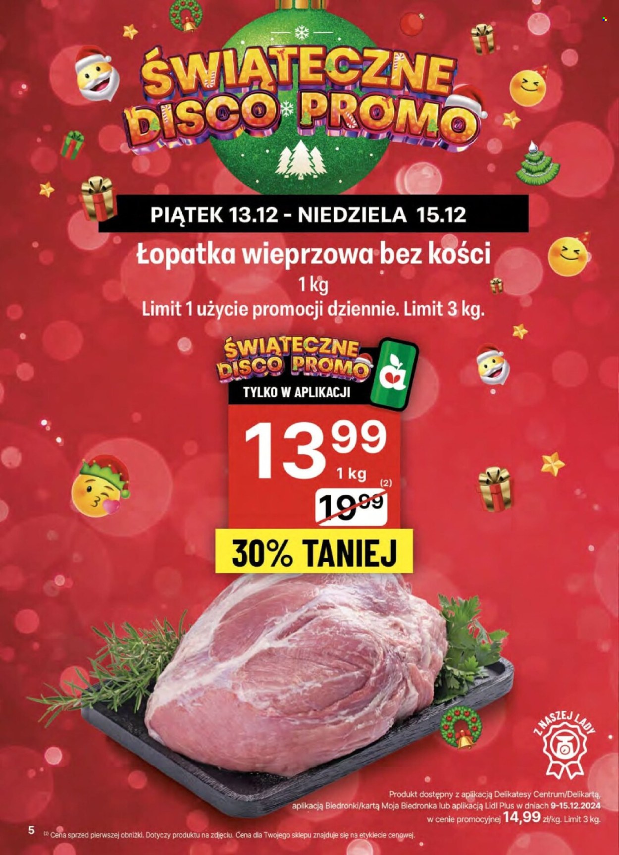 Leták Delikatesy Centrum - 12.12.2024 - 18.12.2024. Strana 5