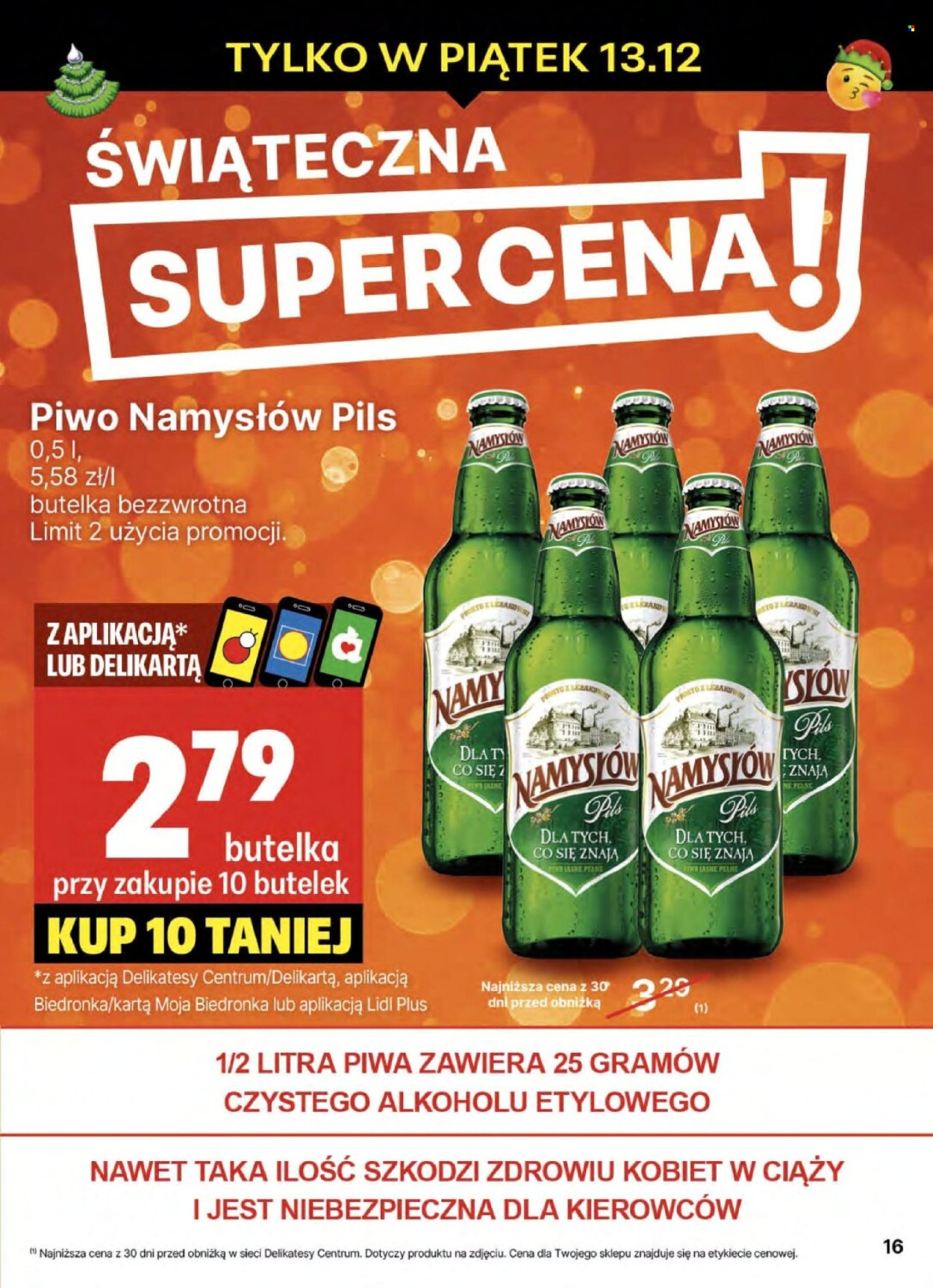 Leták Delikatesy Centrum - 12.12.2024 - 18.12.2024. Strana 16