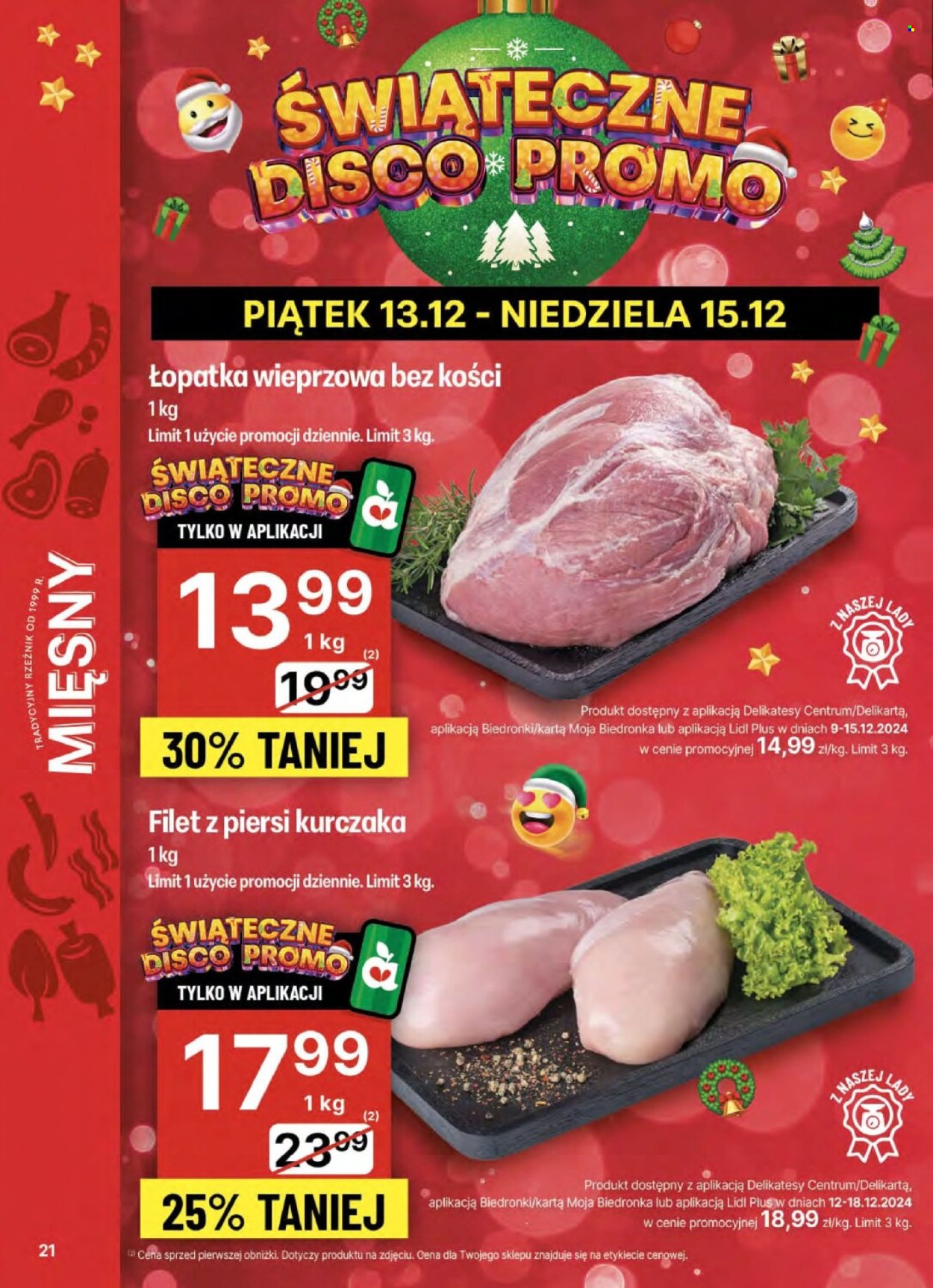 Leták Delikatesy Centrum - 12.12.2024 - 18.12.2024. Strana 21