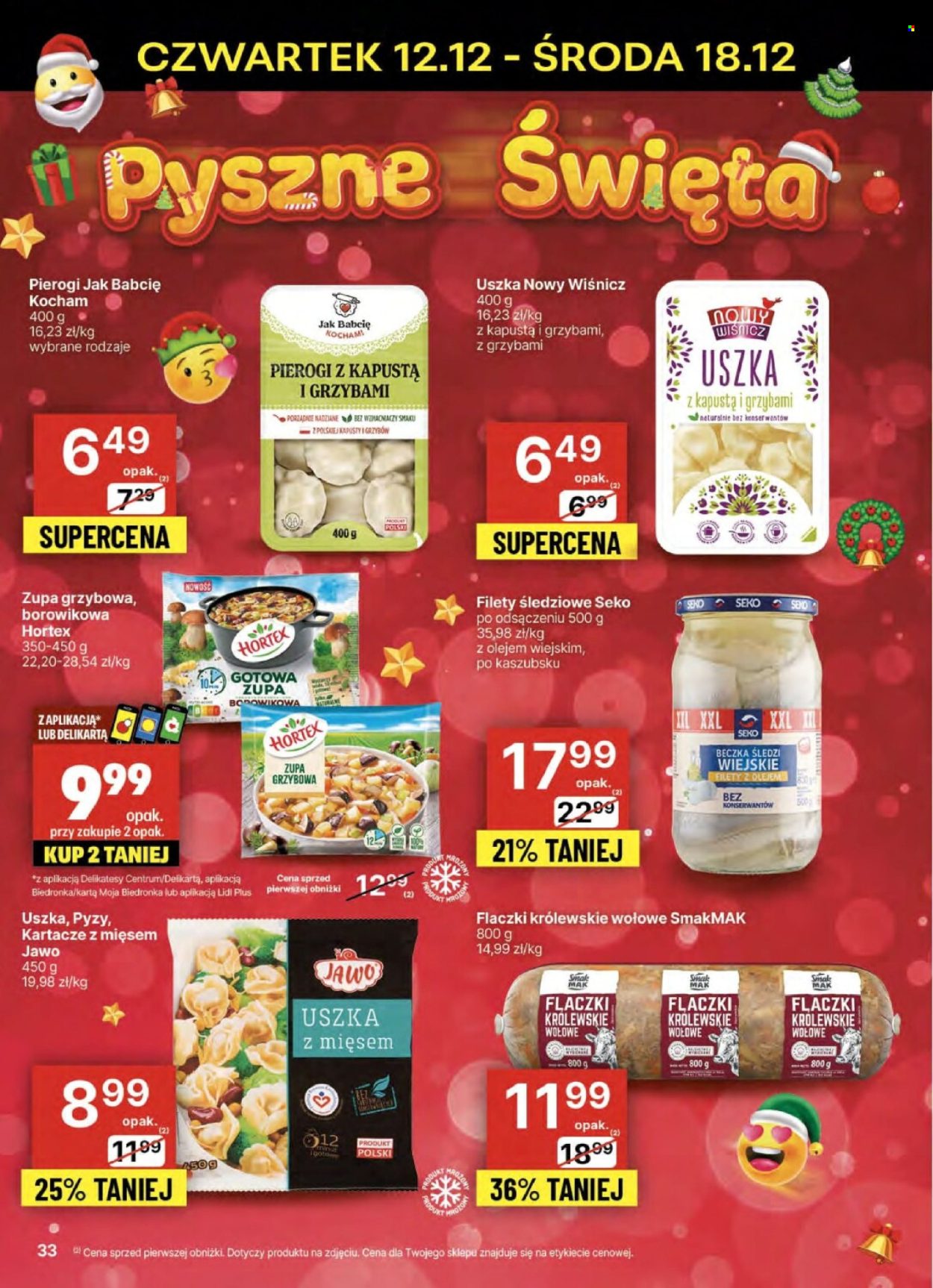 Leták Delikatesy Centrum - 12.12.2024 - 18.12.2024. Strana 33