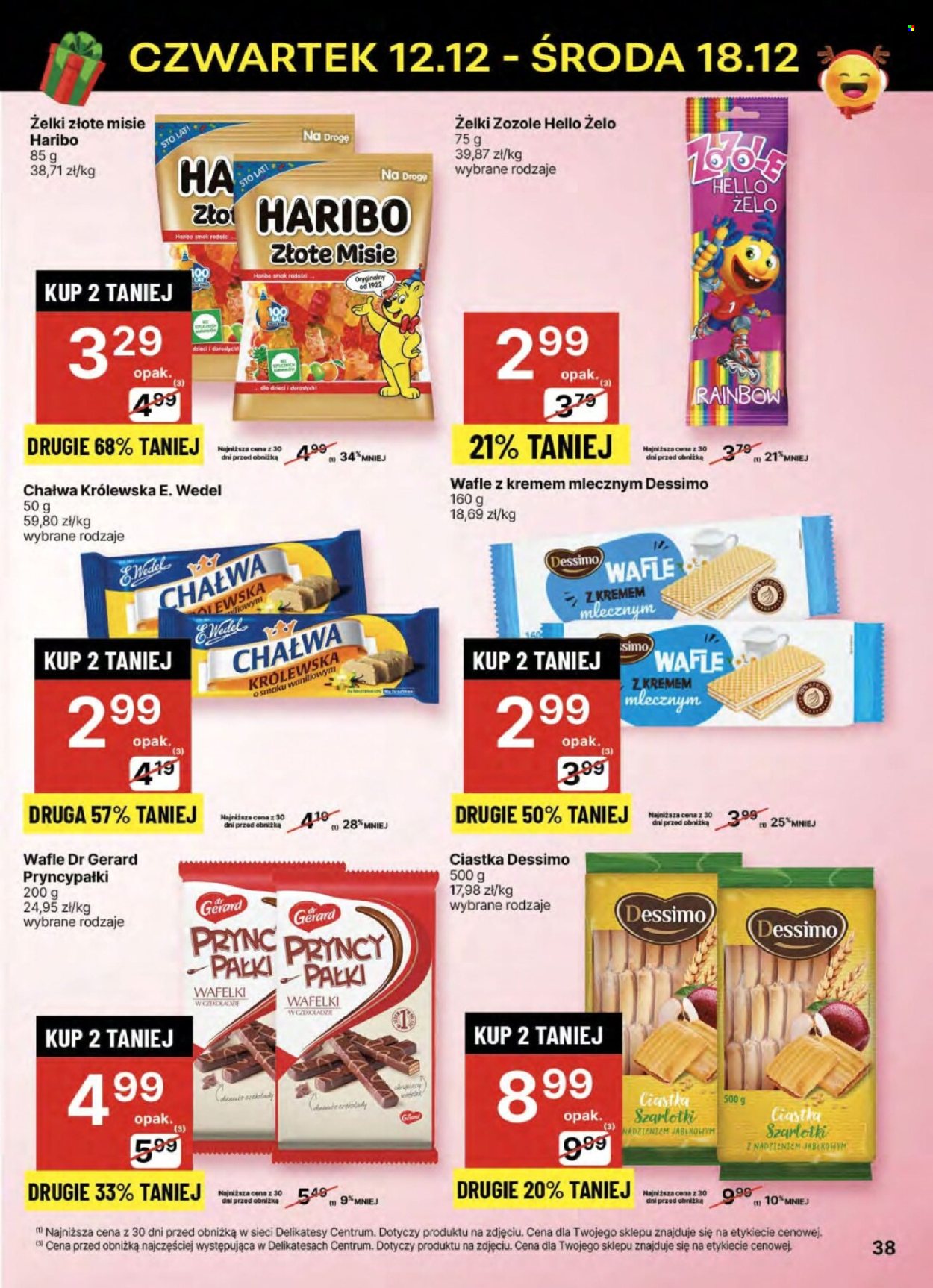 Gazetka Delikatesy Centrum - 12.12.2024 - 18.12.2024. Strona 38