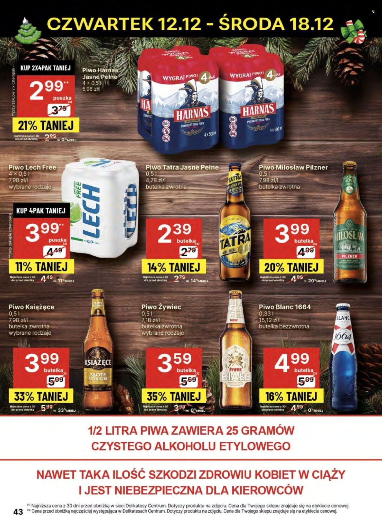 Leták Delikatesy Centrum - 12.12.2024 - 18.12.2024. Strana 43