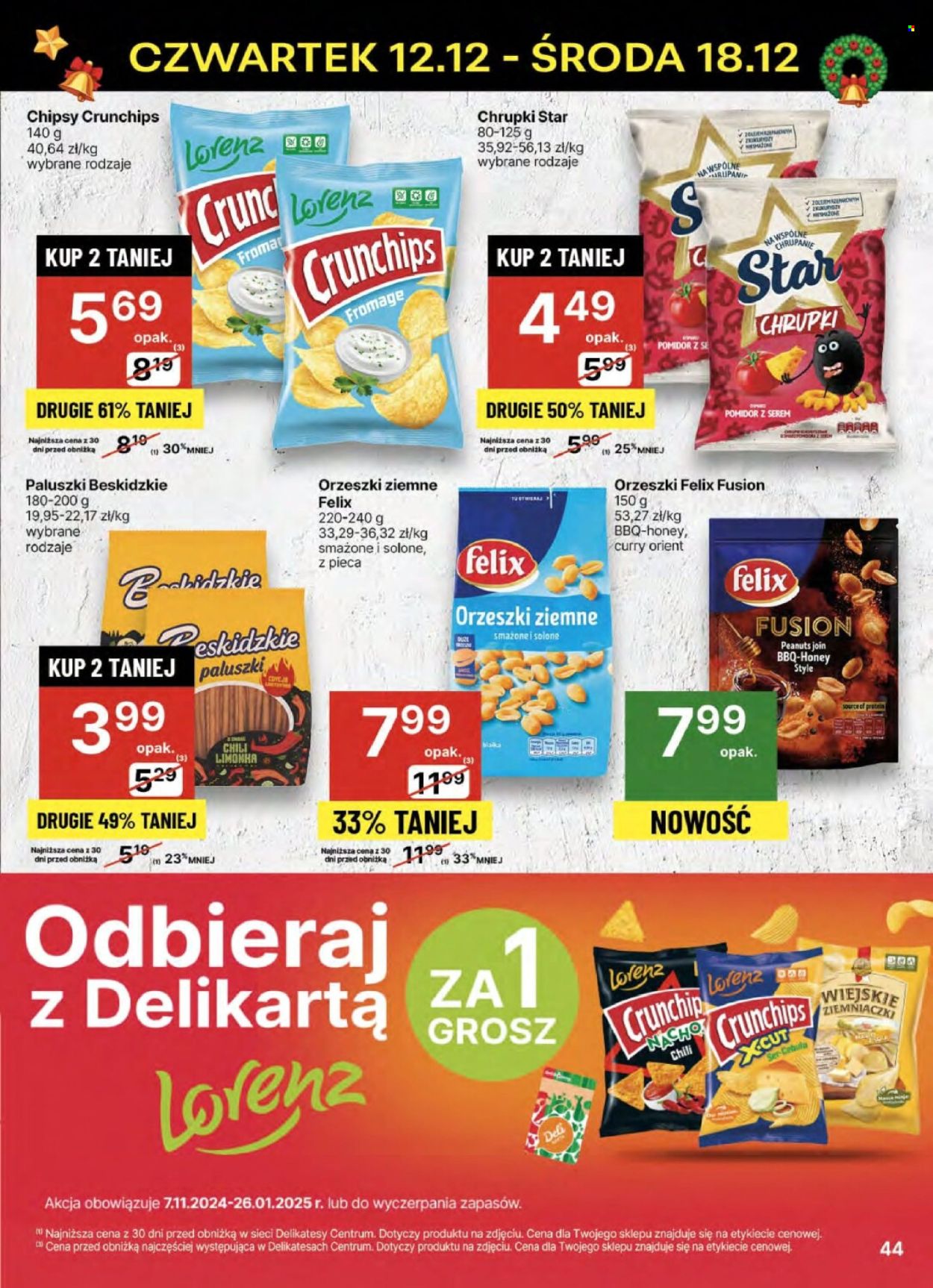 Gazetka Delikatesy Centrum - 12.12.2024 - 18.12.2024. Strona 44