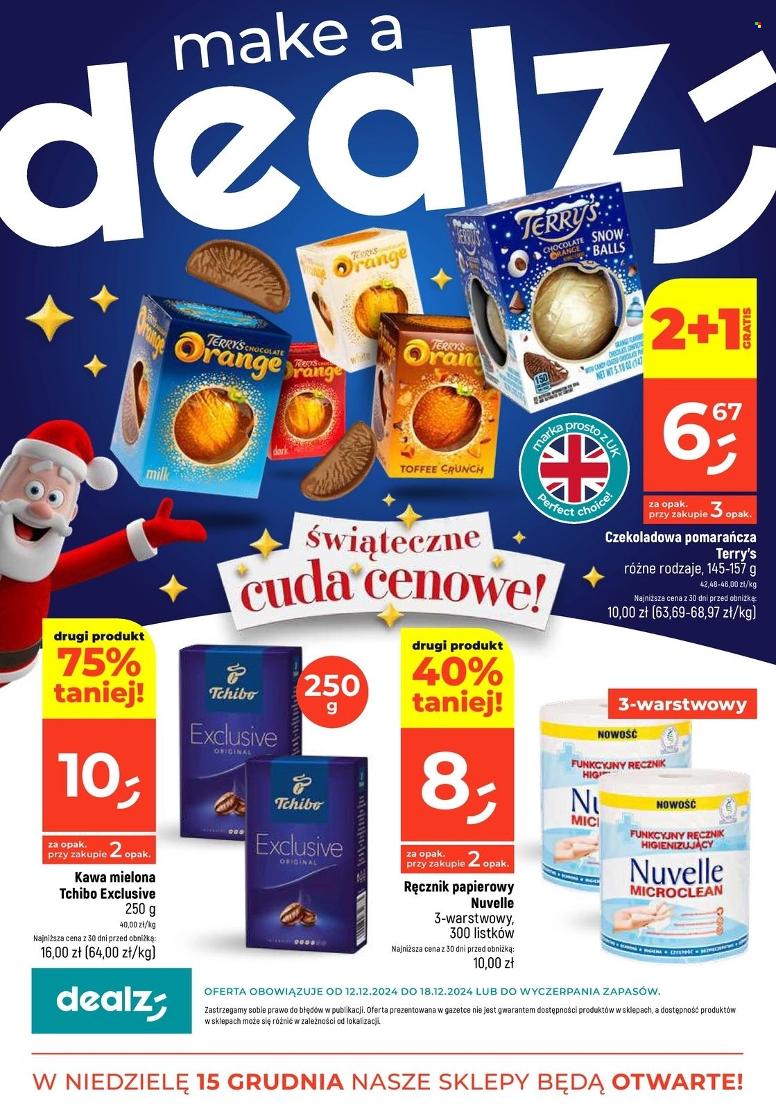 Leták Dealz - 12.12.2024 - 18.12.2024. Strana 1