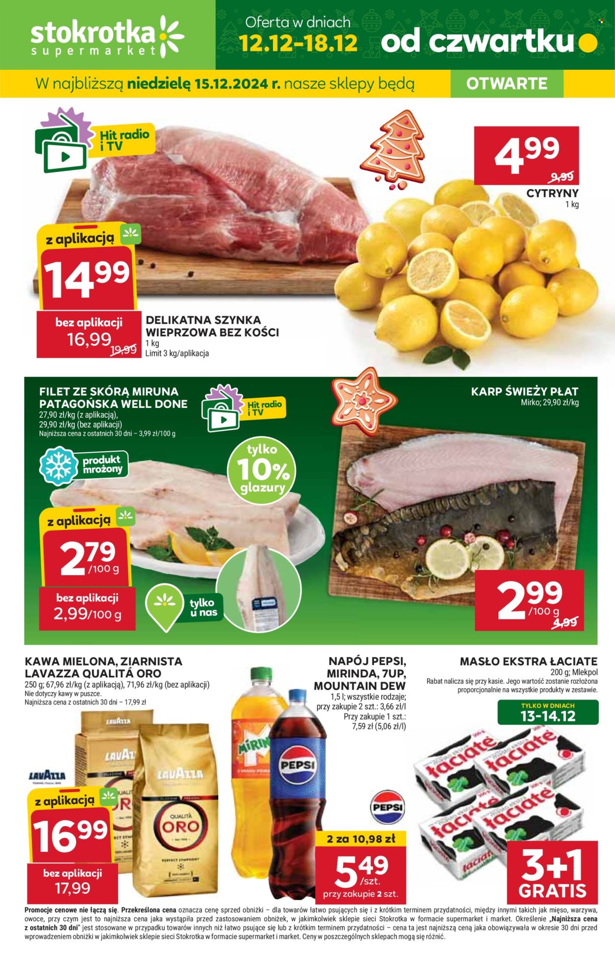 Gazetka Stokrotka Supermarket - 12.12.2024 - 18.12.2024. Strona 1