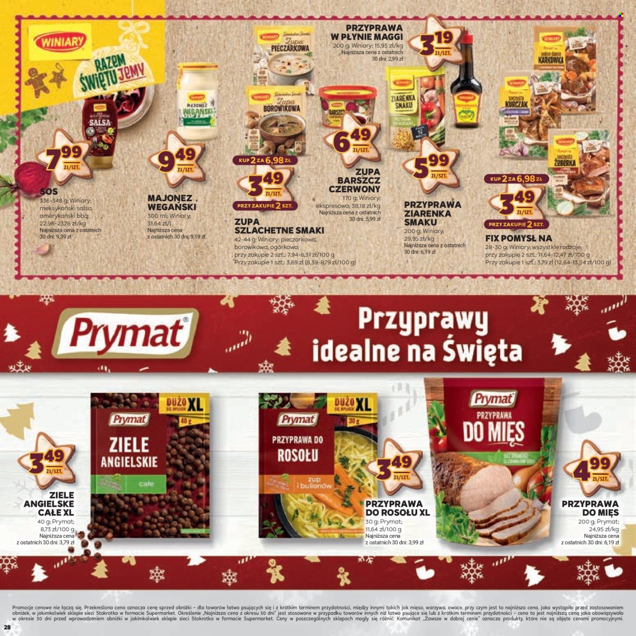 Leták Stokrotka Supermarket - 12.12.2024 - 27.12.2024. Strana 28