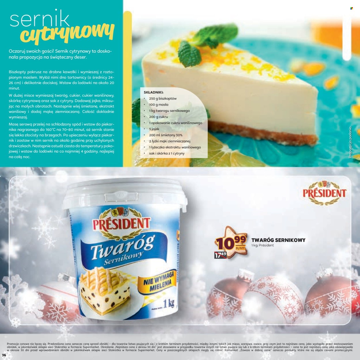 Leták Stokrotka Supermarket - 12.12.2024 - 27.12.2024. Strana 36