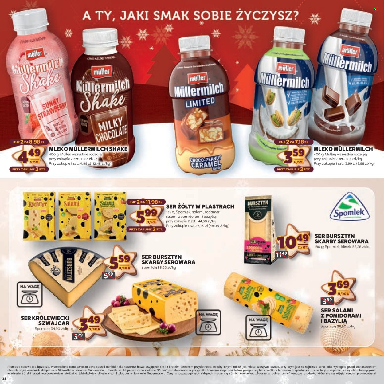 Leták Stokrotka Supermarket - 12.12.2024 - 27.12.2024. Strana 38