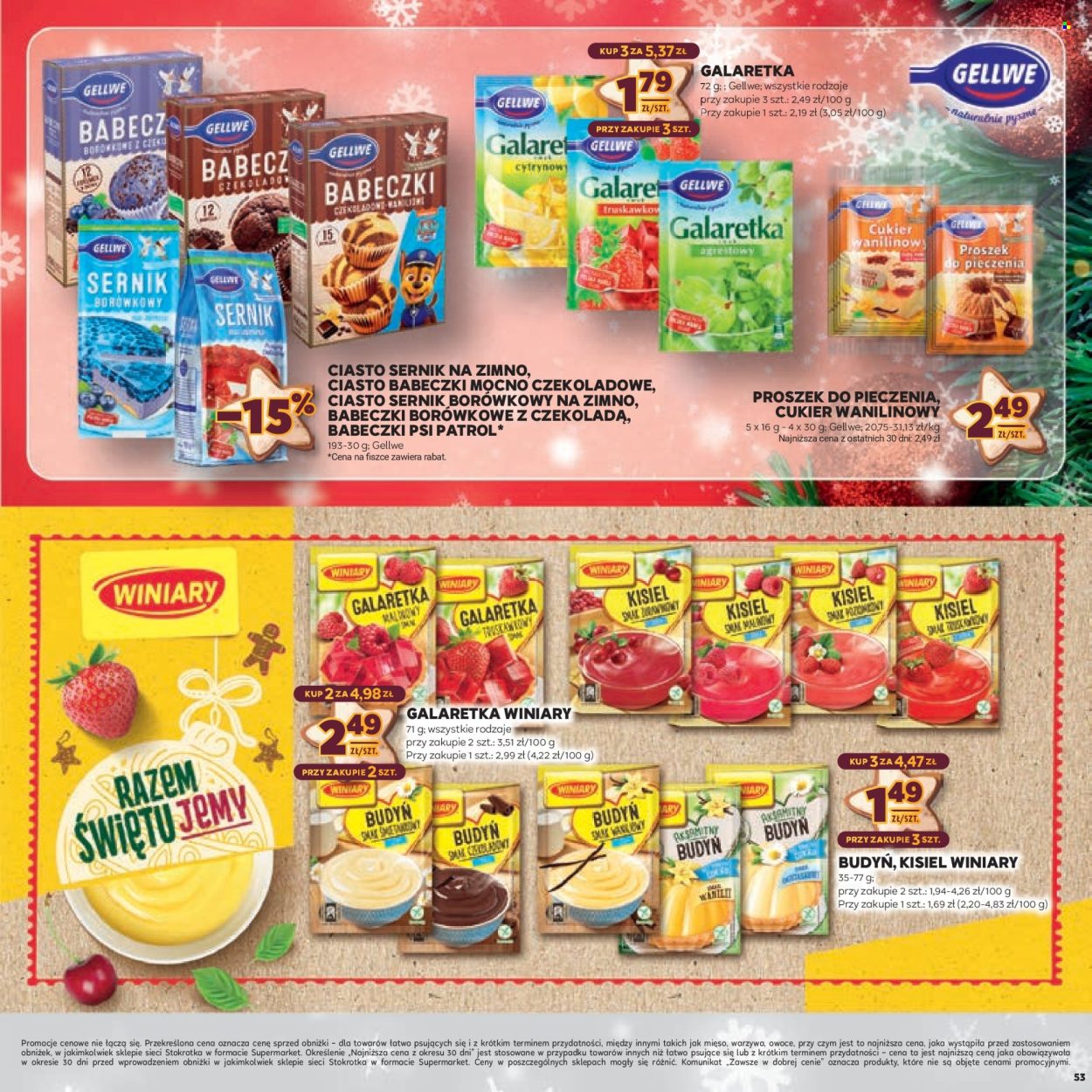Gazetka Stokrotka Supermarket - 12.12.2024 - 27.12.2024. Strona 53