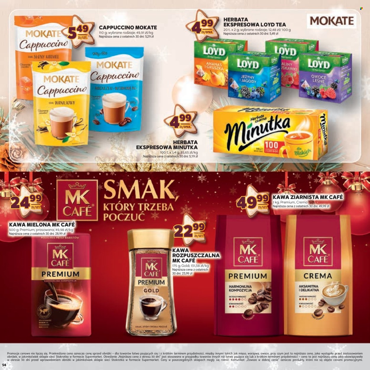 Leták Stokrotka Supermarket - 12.12.2024 - 27.12.2024. Strana 54