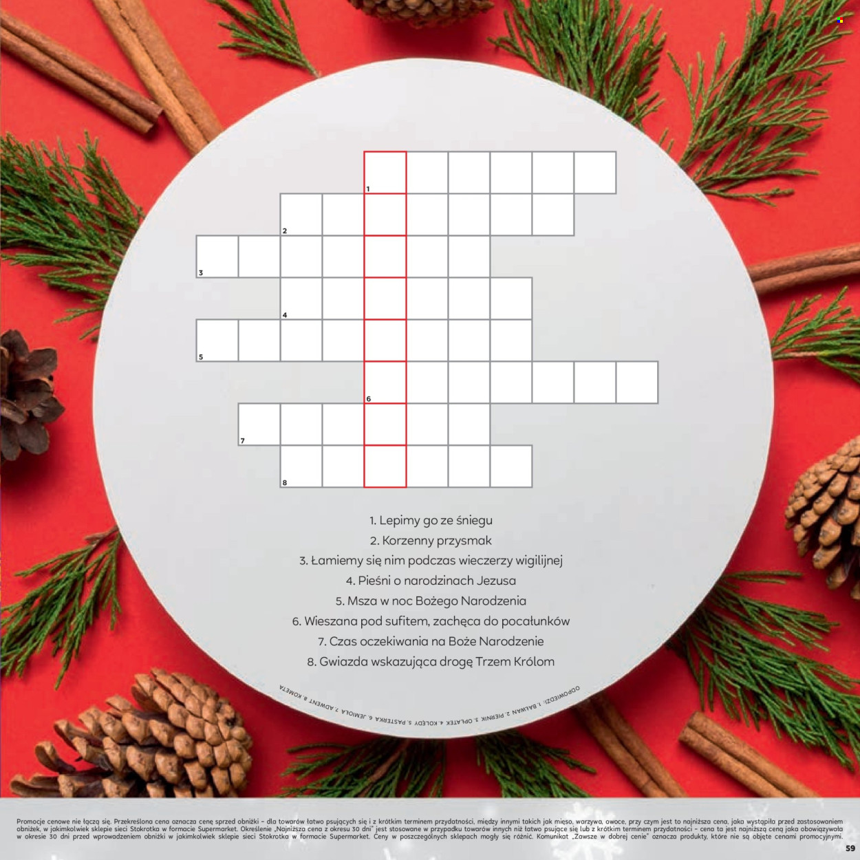 Leták Stokrotka Supermarket - 12.12.2024 - 27.12.2024. Strana 59