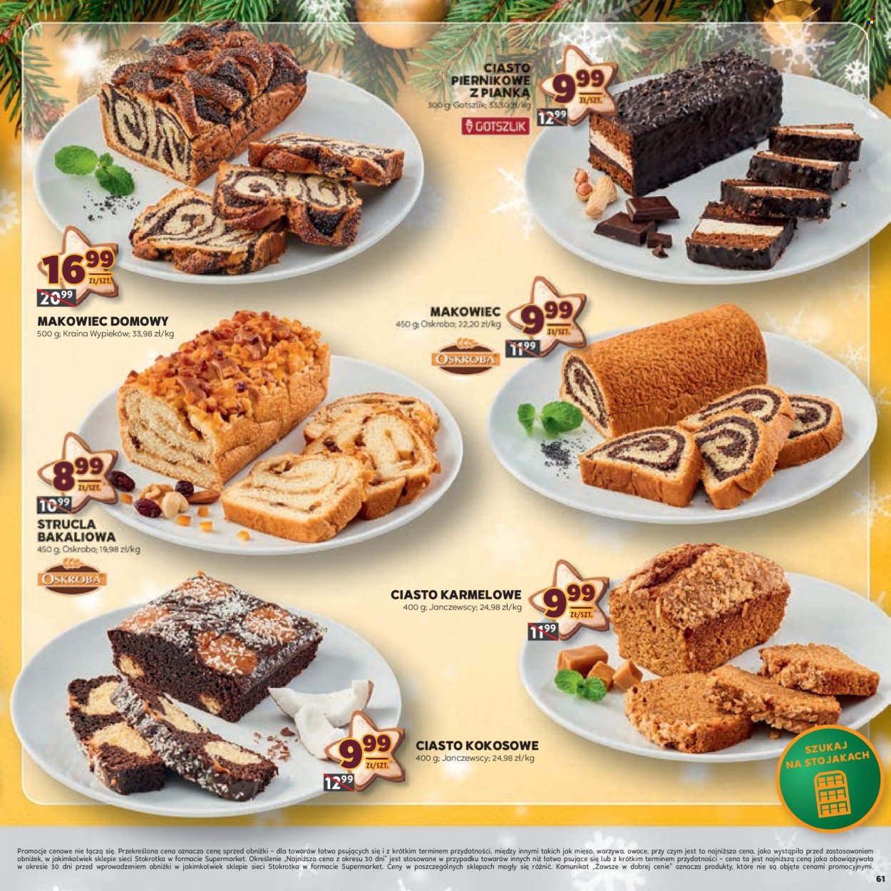 Leták Stokrotka Supermarket - 12.12.2024 - 27.12.2024. Strana 61