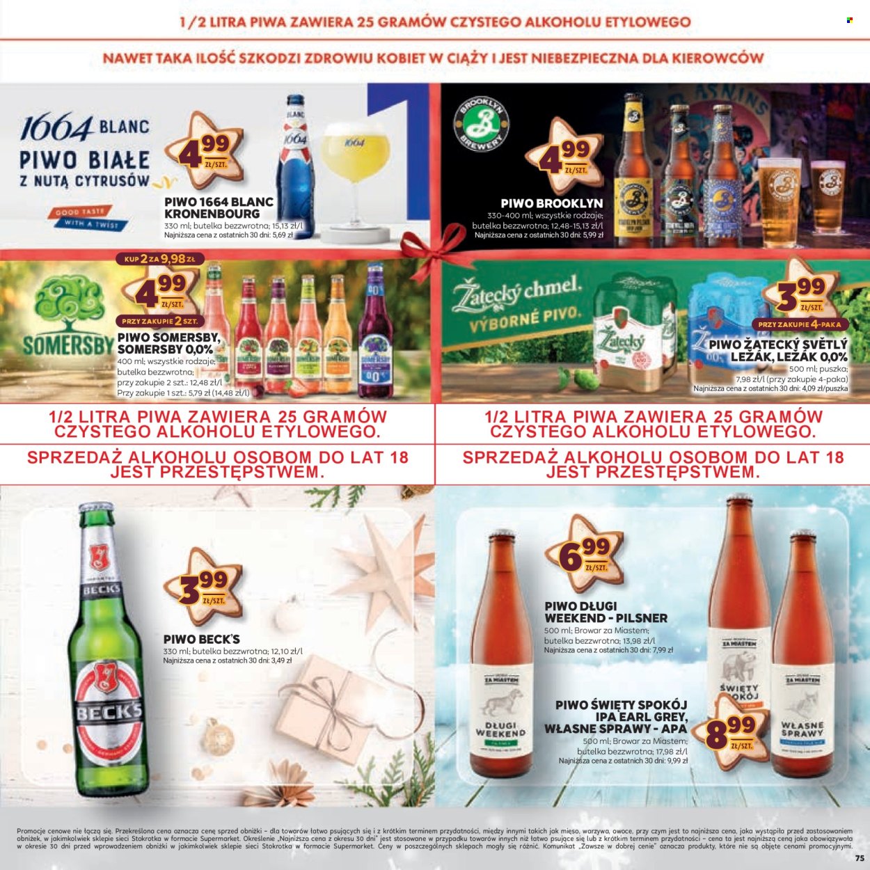Gazetka Stokrotka Supermarket - 12.12.2024 - 27.12.2024. Strona 75