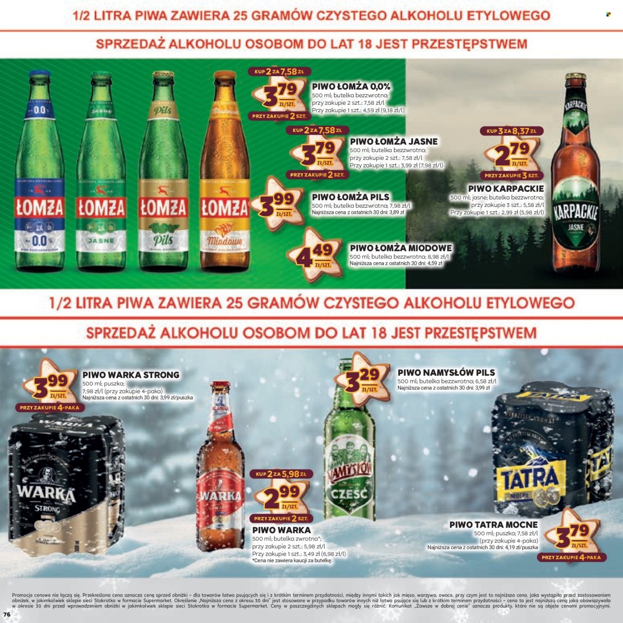 Leták Stokrotka Supermarket - 12.12.2024 - 27.12.2024. Strana 76