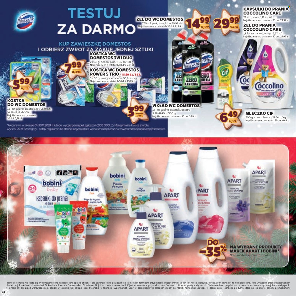 Gazetka Stokrotka Supermarket - 12.12.2024 - 27.12.2024. Strona 84
