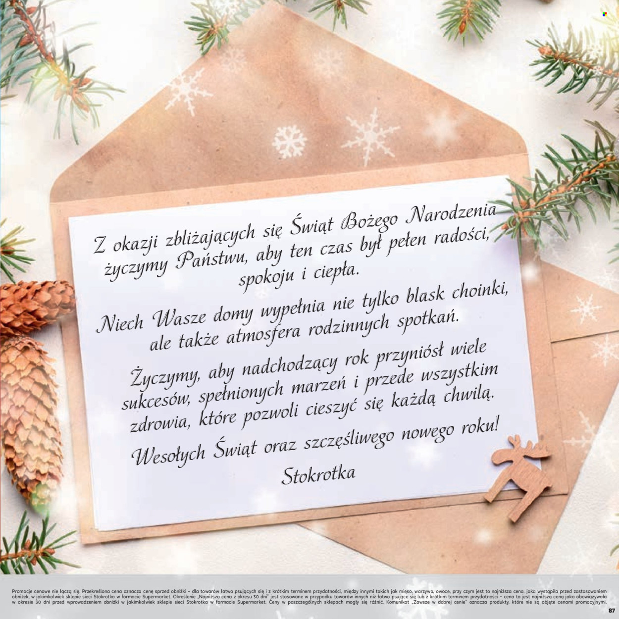 Gazetka Stokrotka Supermarket - 12.12.2024 - 27.12.2024. Strona 87