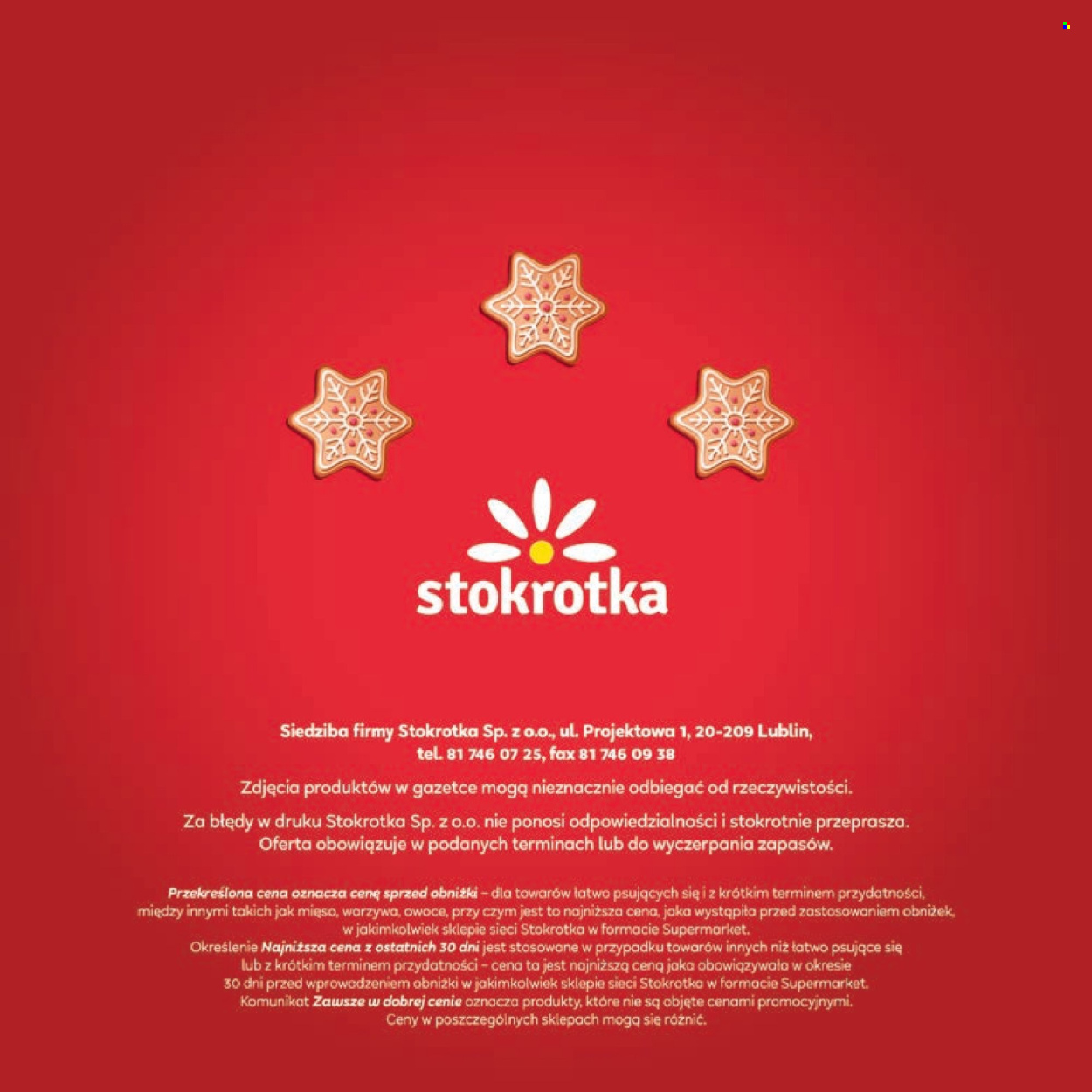Leták Stokrotka Supermarket - 12.12.2024 - 27.12.2024. Strana 88