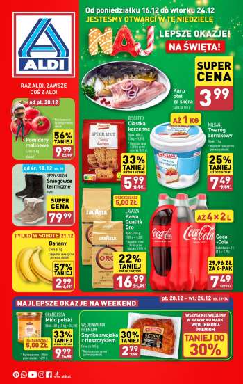 Gazetka ALDI - 16.12.2024 - 24.12.2024.