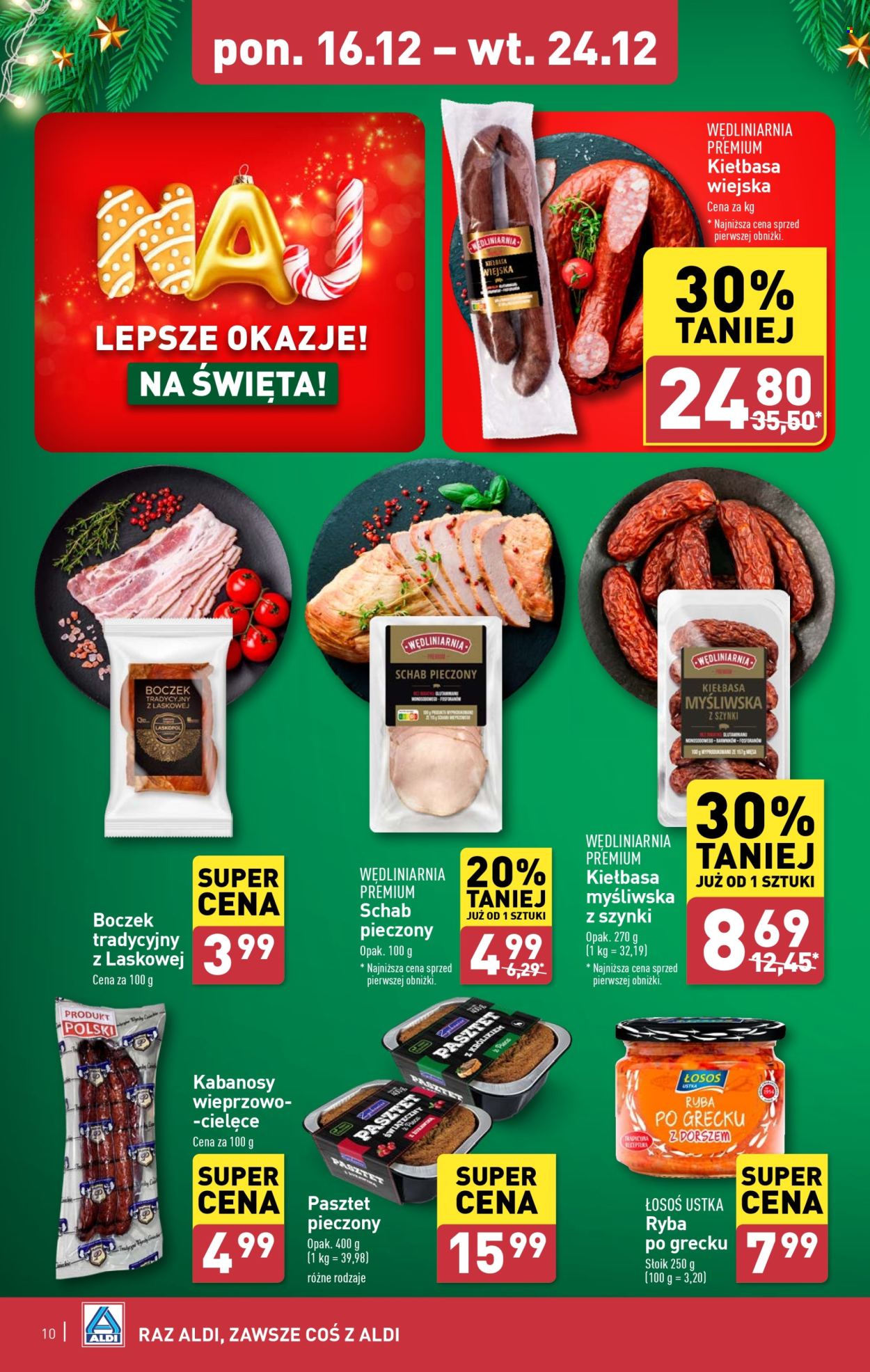 Leták ALDI - 16.12.2024 - 24.12.2024. Strana 10