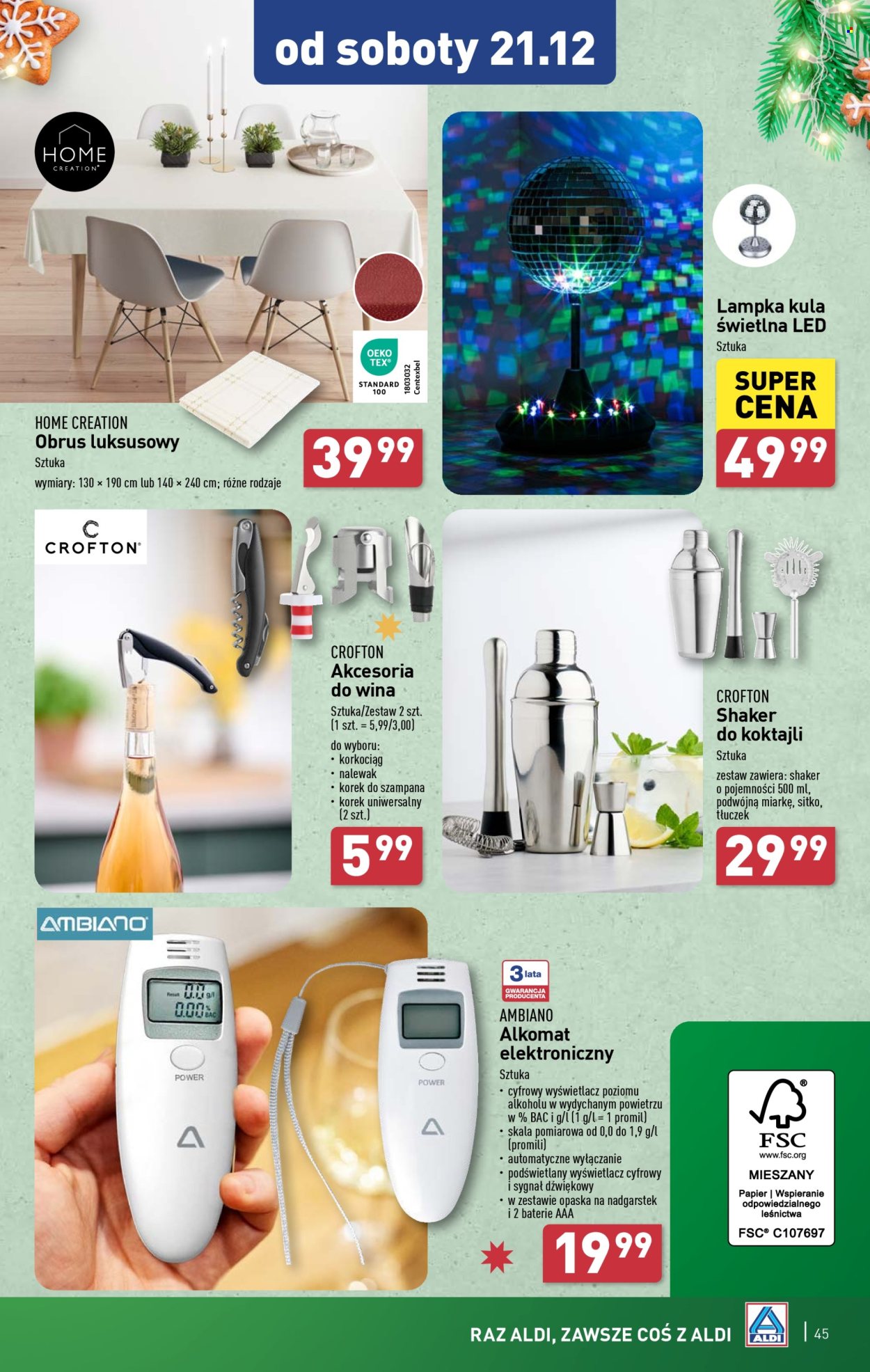 Gazetka ALDI - 16.12.2024 - 24.12.2024. Strona 45