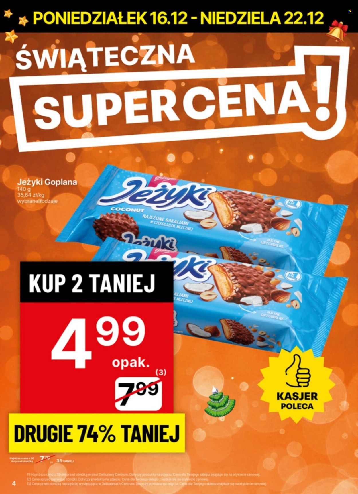Gazetka Delikatesy Centrum - 16.12.2024 - 22.12.2024. Strona 4