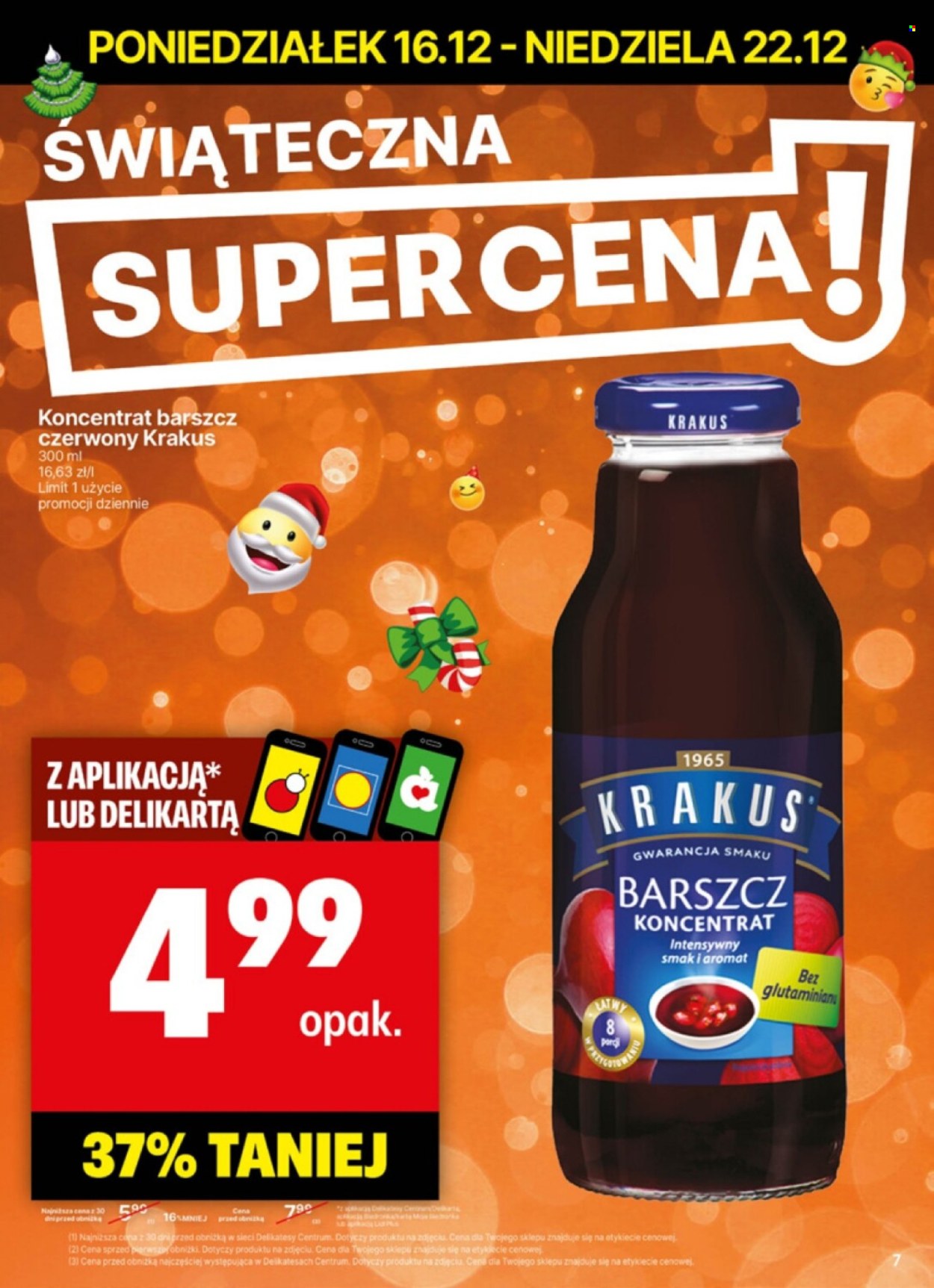 Leták Delikatesy Centrum - 16.12.2024 - 22.12.2024. Strana 7