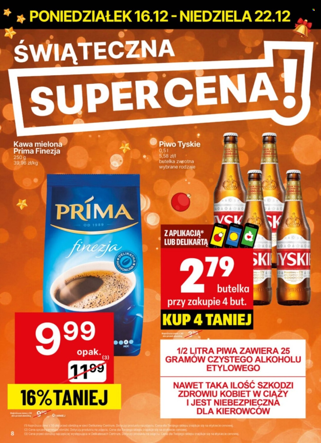 Leták Delikatesy Centrum - 16.12.2024 - 22.12.2024. Strana 8