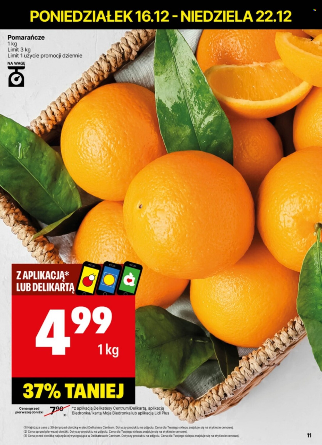 Gazetka Delikatesy Centrum - 16.12.2024 - 22.12.2024. Strona 11
