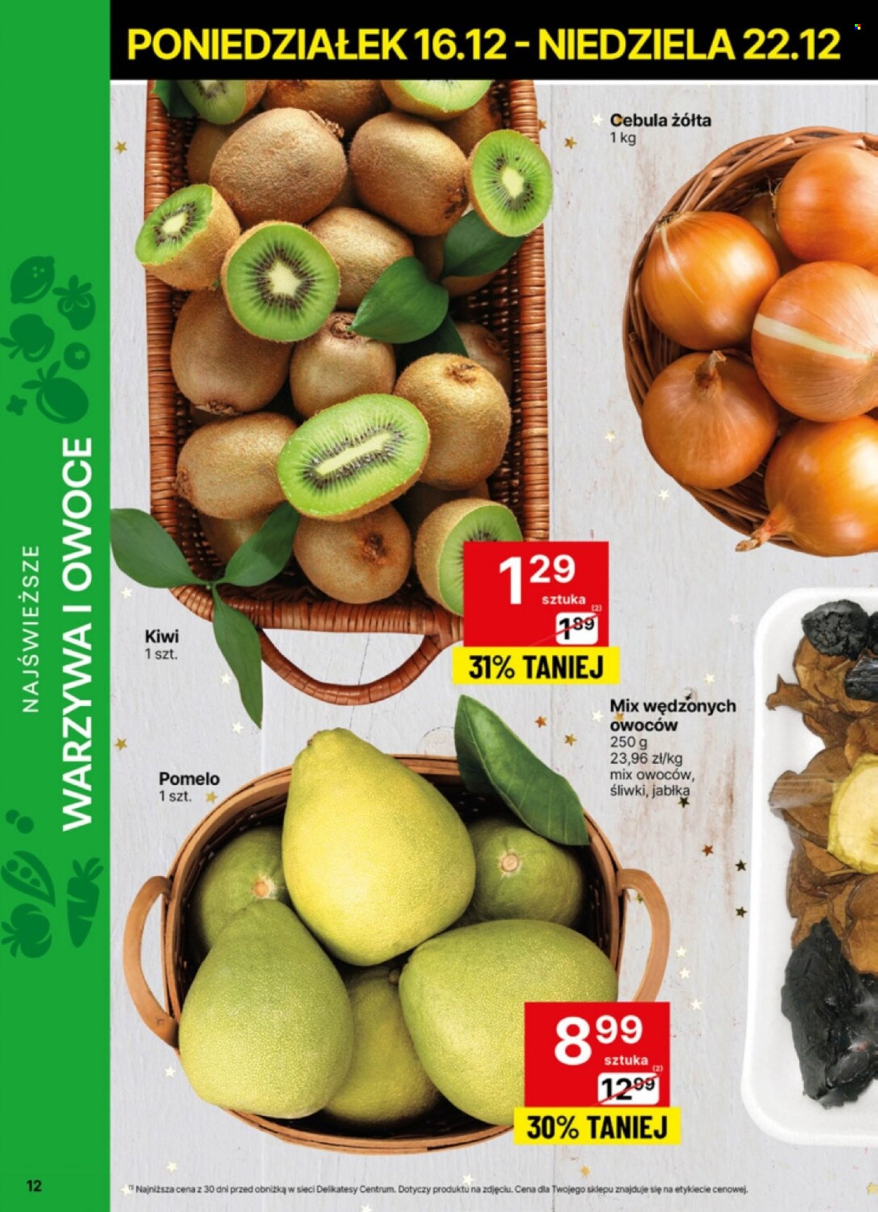 Leták Delikatesy Centrum - 16.12.2024 - 22.12.2024. Strana 12