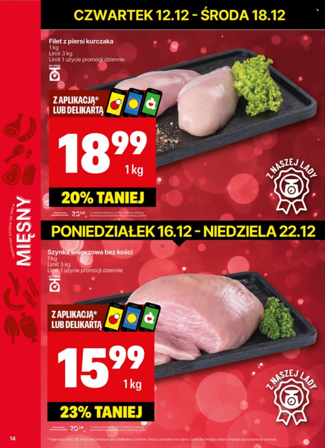Leták Delikatesy Centrum - 16.12.2024 - 22.12.2024. Strana 14
