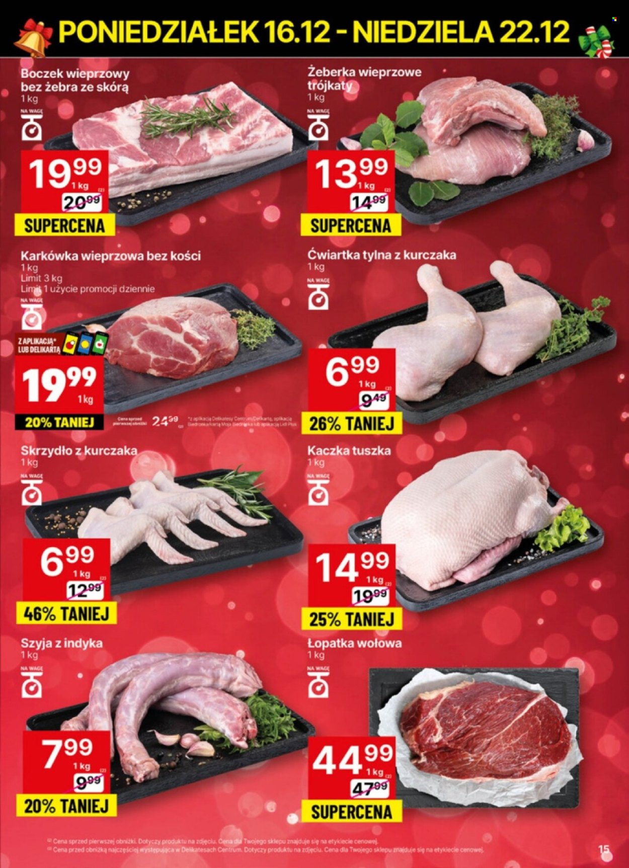 Leták Delikatesy Centrum - 16.12.2024 - 22.12.2024. Strana 15