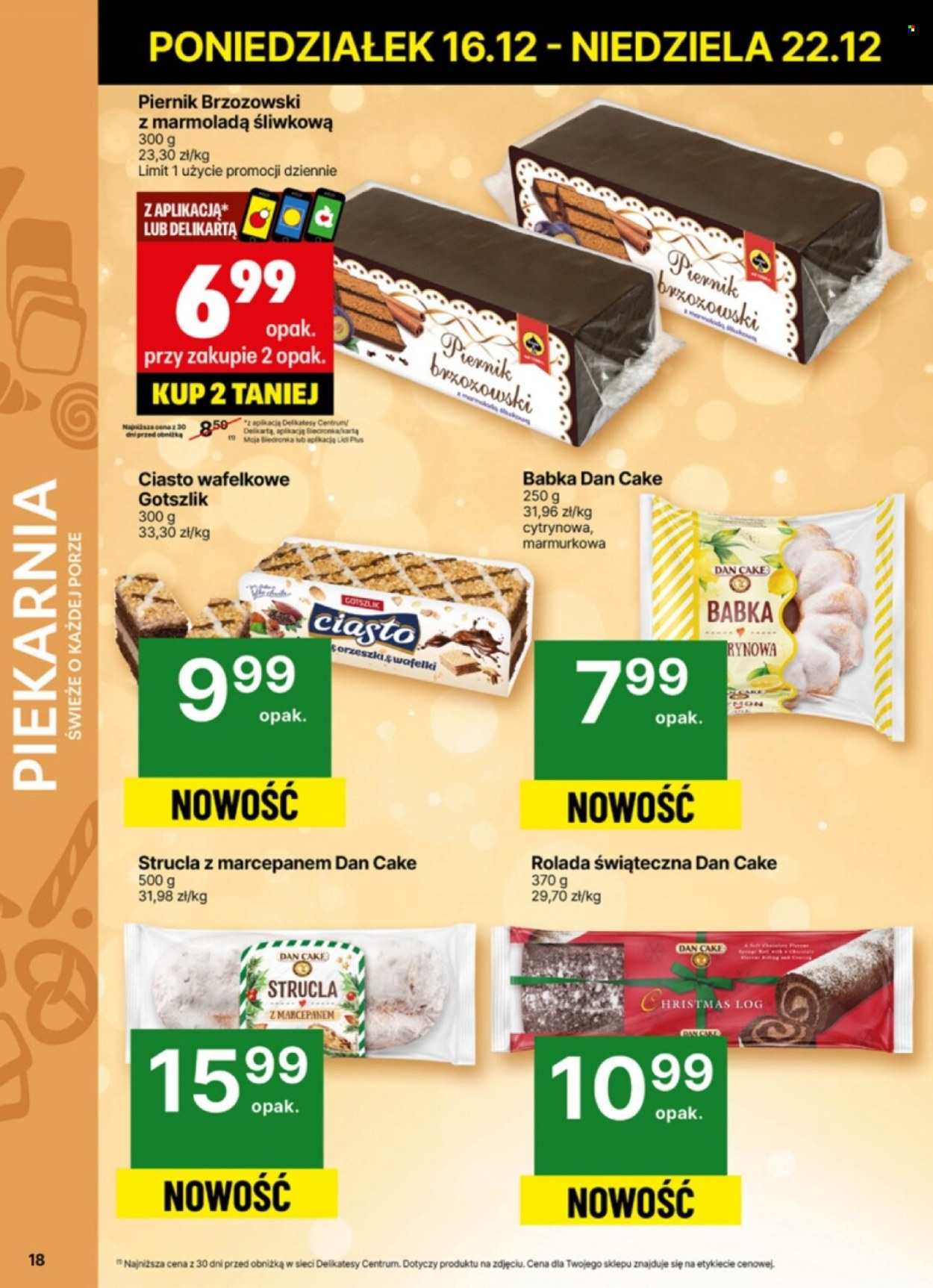 Leták Delikatesy Centrum - 16.12.2024 - 22.12.2024. Strana 18