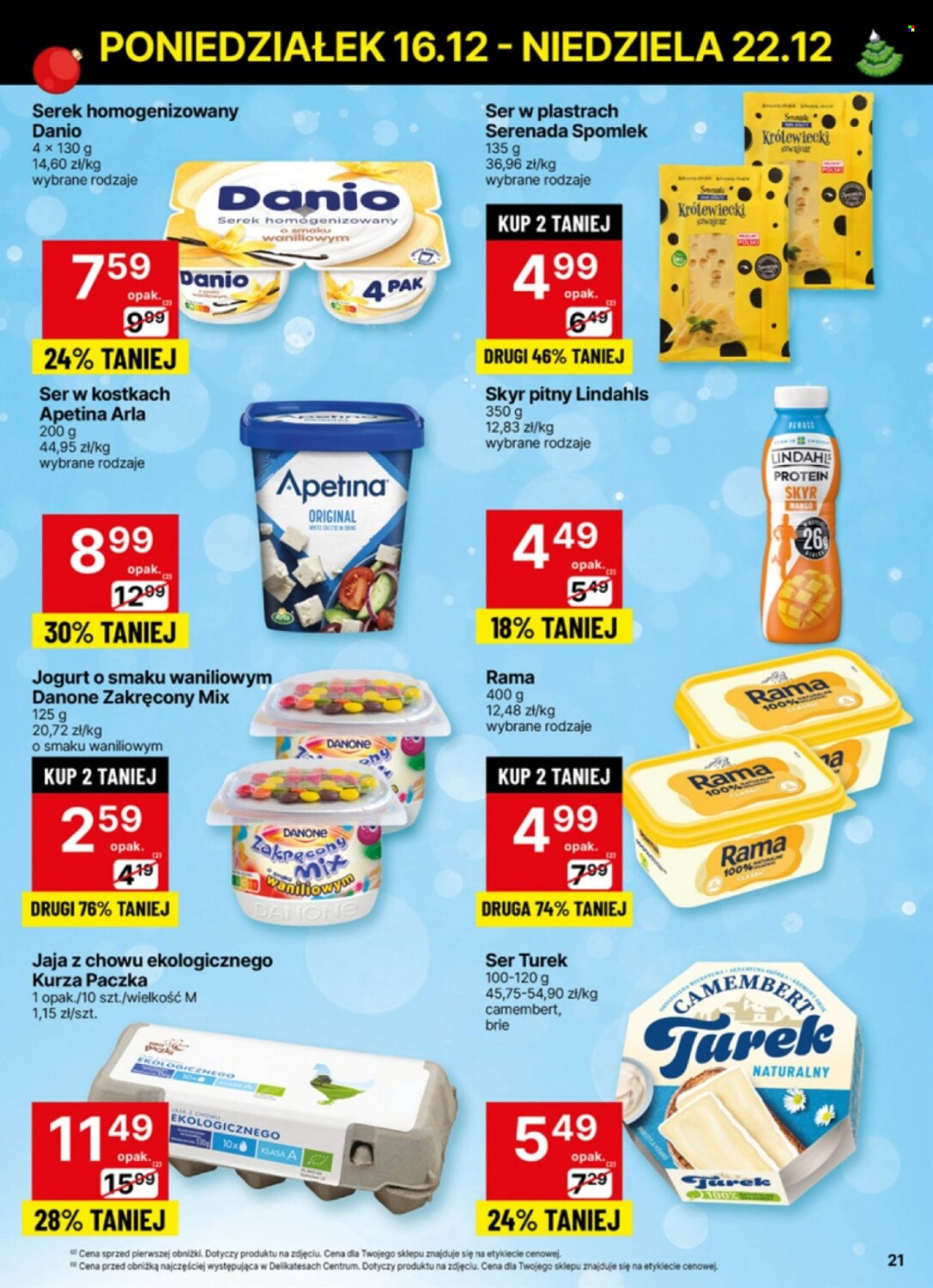 Gazetka Delikatesy Centrum - 16.12.2024 - 22.12.2024. Strona 21