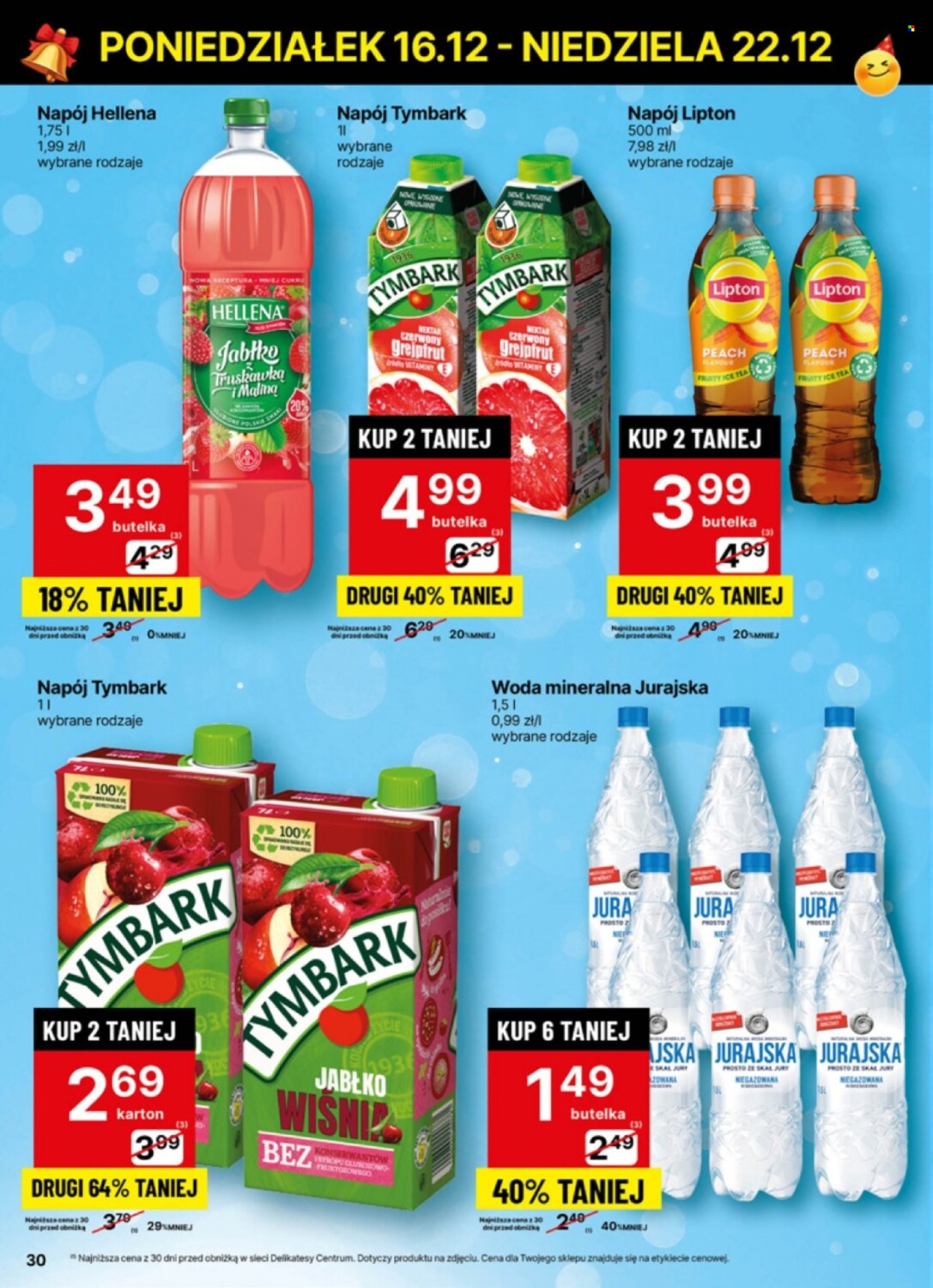 Gazetka Delikatesy Centrum - 16.12.2024 - 22.12.2024. Strona 30