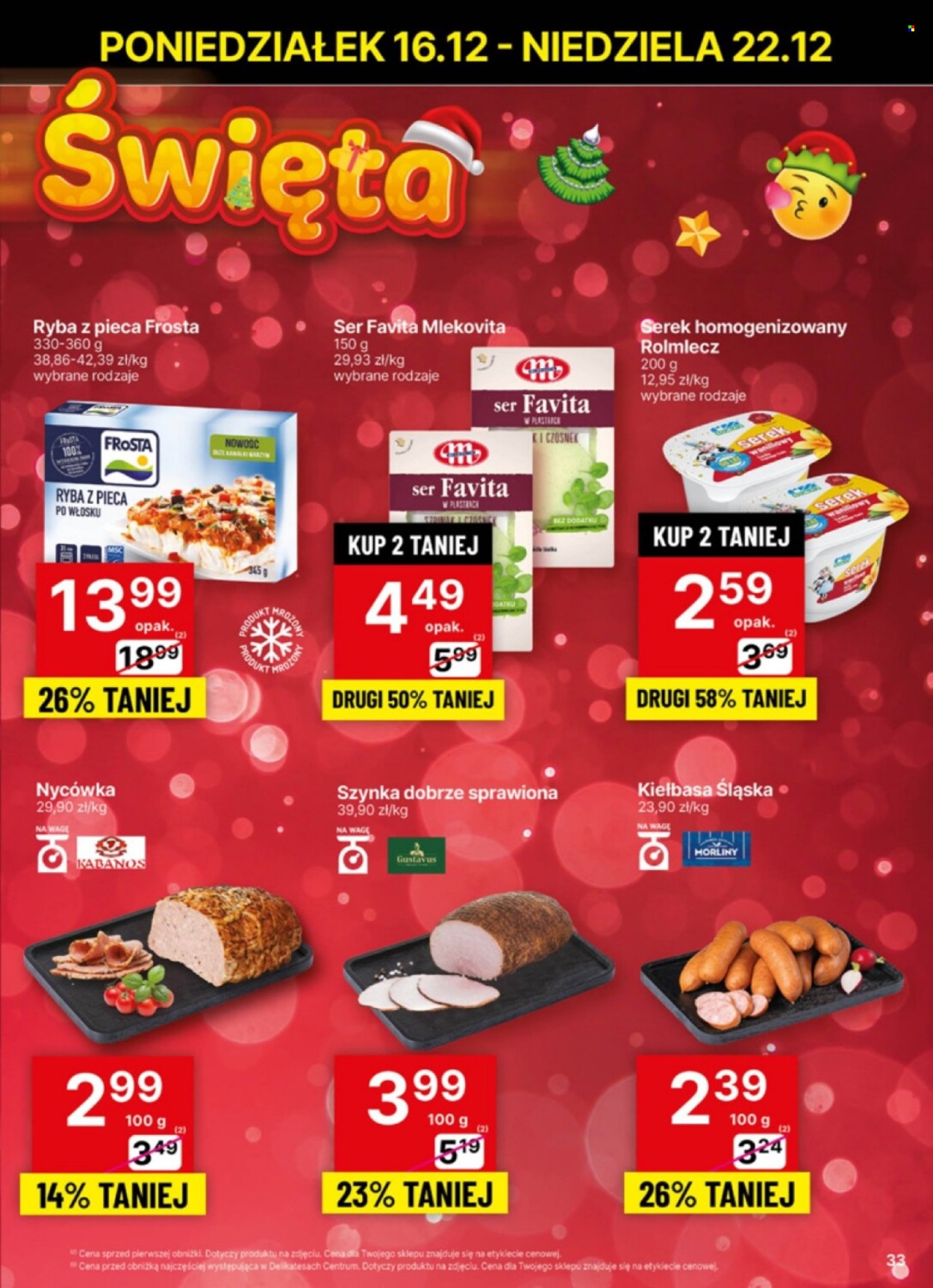 Leták Delikatesy Centrum - 16.12.2024 - 22.12.2024. Strana 33